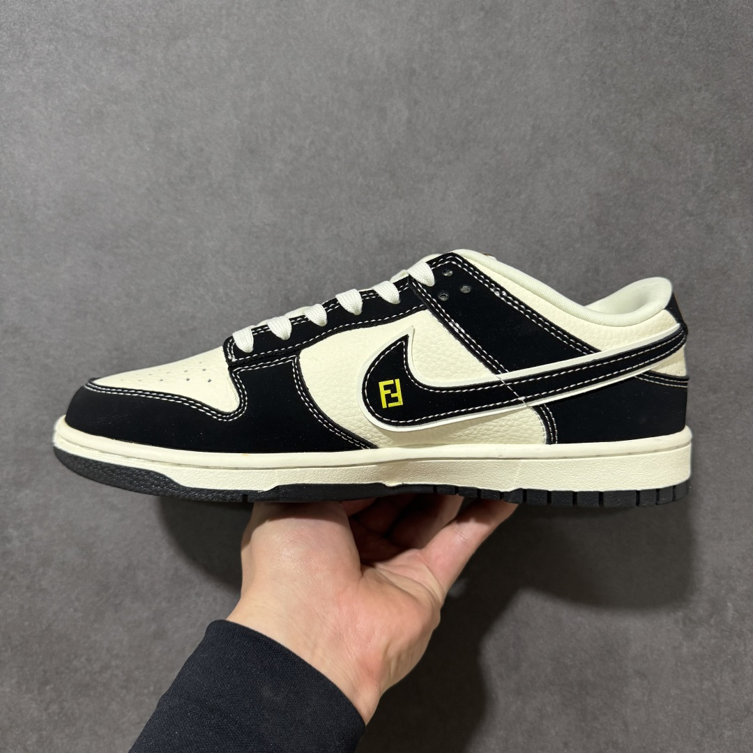 图片[2]-【定制版】Nike Dunk Low Retro 芬迪联名 周年高端定制 低帮休闲板鞋 定制鞋盒 大厂纯原品质出货 超高清洁度 皮料切割干净无任何毛边 细节完美 货号：LW1818-115 尺码： 36 36.5 37.5 38 38.5 39 40 40.5 41 42 42.5 43 44 44.5 45-选品中心