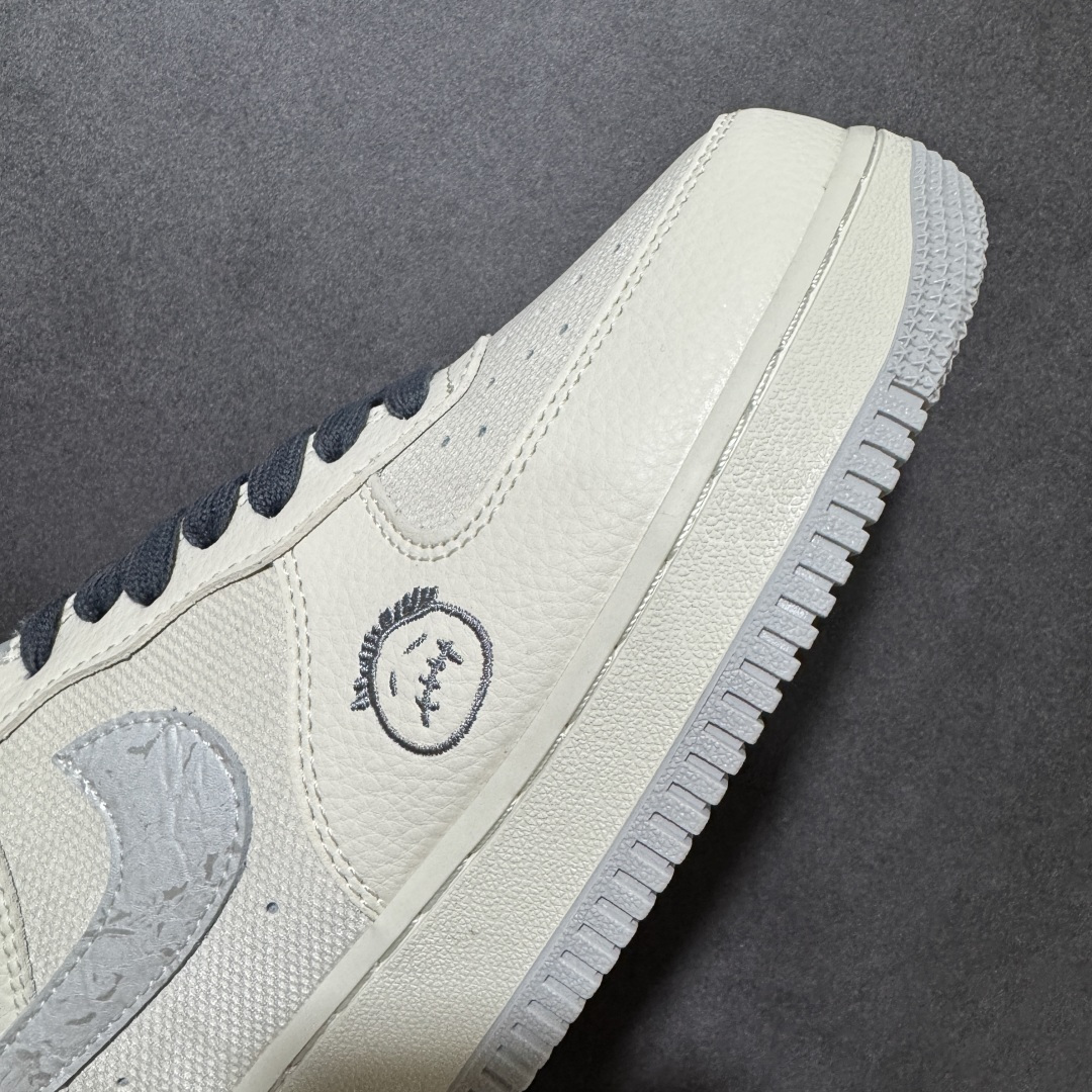 图片[5]-【定制版】Nike Air Force 1\’07 Low 白灰帆布 空军一号低帮休闲板鞋  #原楦原纸板 纯正空军版型 内置全掌气垫 货号：DW8806-009  尺码：36 36.5 37.5 38 38.5 39 40 40.5 41 42 42.5 43 44 44.5 45-选品中心