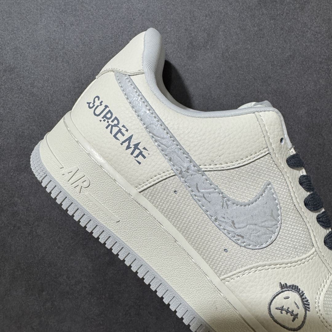 图片[6]-【定制版】Nike Air Force 1\’07 Low 白灰帆布 空军一号低帮休闲板鞋  #原楦原纸板 纯正空军版型 内置全掌气垫 货号：DW8806-009  尺码：36 36.5 37.5 38 38.5 39 40 40.5 41 42 42.5 43 44 44.5 45-选品中心