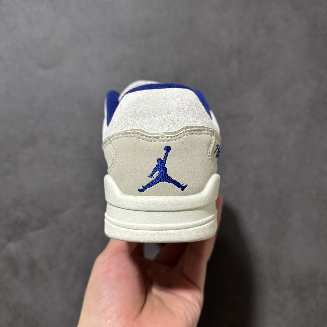 图片[4]-【PE纯原】Air Jordan Retro Flight Court SP低帮 AJ低邦 乔丹篮球鞋系列 全新高端版本 用料扎实 头层翻毛＋头层皮 区别市场通货 正确针织鞋码效果 版型完美 正确私模大底 鞋款整体以翻毛皮打造，搭配侧身头层皮面框架，鞋舌及后跟Jumpman Logo分别采用刺绣点缀，后跟侧身Flighth字样也辅以刺绣呈现，秉承轻量化的速度型篮球鞋设计思想完成设计，降低重量的同时提升舒适度，中底延续前作使用了分离式后掌可视化Air Soleb气垫。鞋带孔和后跟鞋提以籃网为造型灵感，将篮球运动巧妙融入到鞋款的设计之中，使鞋身整体富有流动性、节奏感和优雅气质。 货号：HF3255-005 尺码：38 39 40 40.5 41 42 42.5 43 44 44.5 45 46-选品中心