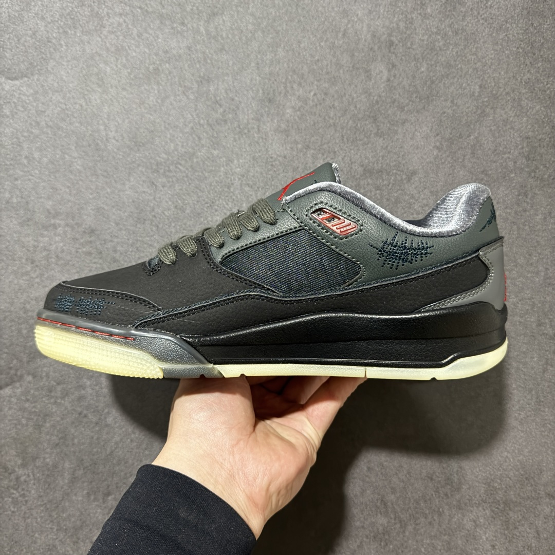 图片[2]-【PE纯原】Air Jordan Retro Flight Court SP低帮 AJ低邦 乔丹篮球鞋系列 全新高端版本 用料扎实 头层翻毛＋头层皮 区别市场通货 正确针织鞋码效果 版型完美 正确私模大底 鞋款整体以翻毛皮打造，搭配侧身头层皮面框架，鞋舌及后跟Jumpman Logo分别采用刺绣点缀，后跟侧身Flighth字样也辅以刺绣呈现，秉承轻量化的速度型篮球鞋设计思想完成设计，降低重量的同时提升舒适度，中底延续前作使用了分离式后掌可视化Air Soleb气垫。鞋带孔和后跟鞋提以籃网为造型灵感，将篮球运动巧妙融入到鞋款的设计之中，使鞋身整体富有流动性、节奏感和优雅气质。 货号：HQ2958-006 尺码： 39 40 40.5 41 42 42.5 43 44 44.5 45 46-选品中心