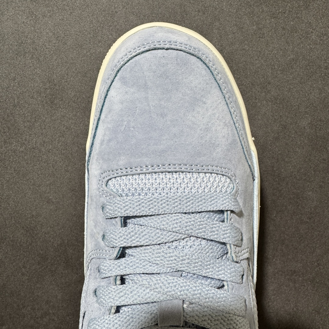 图片[8]-【PE纯原】Air Jordan Retro Flight Court SP低帮 AJ低邦 乔丹篮球鞋系列 全新高端版本 用料扎实 头层翻毛＋头层皮 区别市场通货 正确针织鞋码效果 版型完美 正确私模大底 鞋款整体以翻毛皮打造，搭配侧身头层皮面框架，鞋舌及后跟Jumpman Logo分别采用刺绣点缀，后跟侧身Flighth字样也辅以刺绣呈现，秉承轻量化的速度型篮球鞋设计思想完成设计，降低重量的同时提升舒适度，中底延续前作使用了分离式后掌可视化Air Soleb气垫。鞋带孔和后跟鞋提以籃网为造型灵感，将篮球运动巧妙融入到鞋款的设计之中，使鞋身整体富有流动性、节奏感和优雅气质。 货号：FZ9854-400 尺码：38 39 40 40.5 41 42 42.5 43 44 44.5 45 46-选品中心