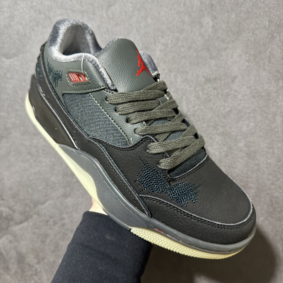 图片[3]-【PE纯原】Air Jordan Retro Flight Court SP低帮 AJ低邦 乔丹篮球鞋系列 全新高端版本 用料扎实 头层翻毛＋头层皮 区别市场通货 正确针织鞋码效果 版型完美 正确私模大底 鞋款整体以翻毛皮打造，搭配侧身头层皮面框架，鞋舌及后跟Jumpman Logo分别采用刺绣点缀，后跟侧身Flighth字样也辅以刺绣呈现，秉承轻量化的速度型篮球鞋设计思想完成设计，降低重量的同时提升舒适度，中底延续前作使用了分离式后掌可视化Air Soleb气垫。鞋带孔和后跟鞋提以籃网为造型灵感，将篮球运动巧妙融入到鞋款的设计之中，使鞋身整体富有流动性、节奏感和优雅气质。 货号：HQ2958-006 尺码： 39 40 40.5 41 42 42.5 43 44 44.5 45 46-选品中心
