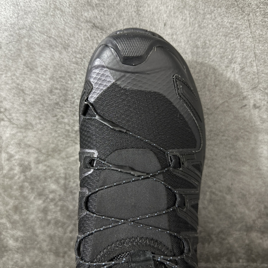 图片[5]-【纯原S版】SALOMON萨洛蒙 XA Pro 3D V9 GTX 圆头 支撑抓地 低帮 户外功能鞋 黑色 472701 原版开发 私模大底 成本极高 完美细节品质💪🏻 代购级百搭徒步鞋，适合在各种复杂地形中使用 Contagrip橡胶大底：具备卓越的抓地力，适用于泥泞、石头路面等复杂地形，确保穿着者稳如磐石。 Sensifit技术：智能鞋楦设计可全方位贴合足部，提供出色的包裹性，减少鞋子与脚之间的摩擦，使双脚在运动中更加稳定。 尺码：36–45-选品中心