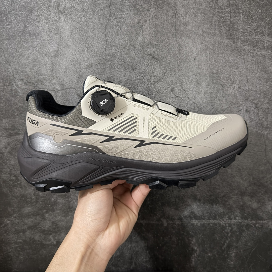 【DM纯原福利】凯乐石KAILAS FUGA EX3 GTX BOA26款防水版户外运动登山徒步减震透气防滑耐磨越野跑鞋男款 破晓灰 纯原大厂品质 工厂清货套现 全码供应 品质到位 售后无忧 尺码：39 40 41 41.5 42 42.5 43 44 45-选品中心