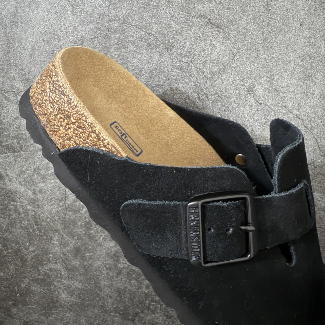 图片[7]-【纯原Y版】德国知名品牌博肯 Birkenstock 勃肯包拖系列 牛皮绒面革平底复古软木休闲鞋 配色货号：0560771 勃肯包头拖 市面顶级版本 真正软木塞大底 品质细节领先市场版本 原产品质 采用质地柔软牛皮绒面革 中底搭载缓震软木橡胶 尺码：35 36 37 38 39 40 41 42 43 44 45-选品中心