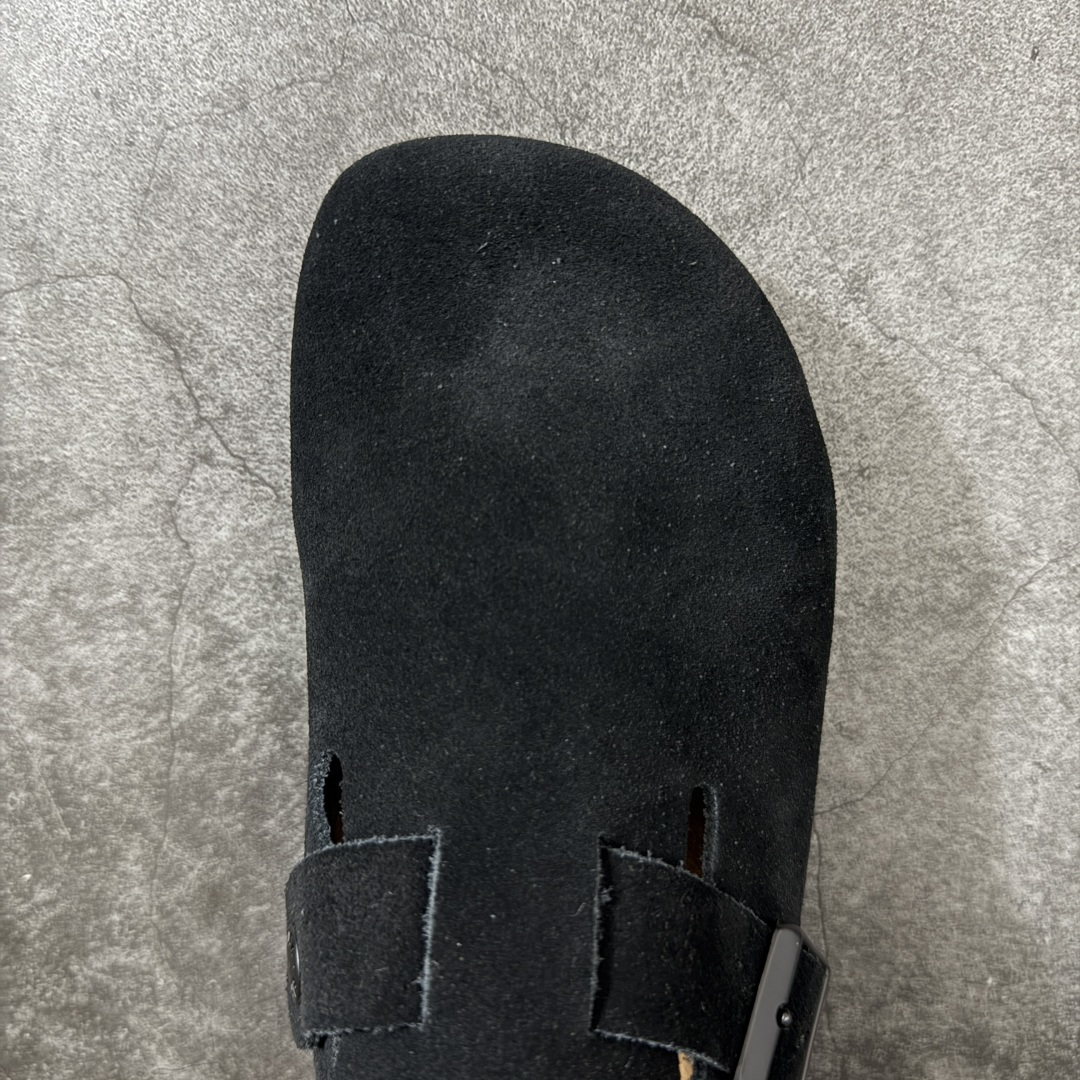 图片[5]-【纯原Y版】德国知名品牌博肯 Birkenstock 勃肯包拖系列 牛皮绒面革平底复古软木休闲鞋 配色货号：0560771 勃肯包头拖 市面顶级版本 真正软木塞大底 品质细节领先市场版本 原产品质 采用质地柔软牛皮绒面革 中底搭载缓震软木橡胶 尺码：35 36 37 38 39 40 41 42 43 44 45-选品中心