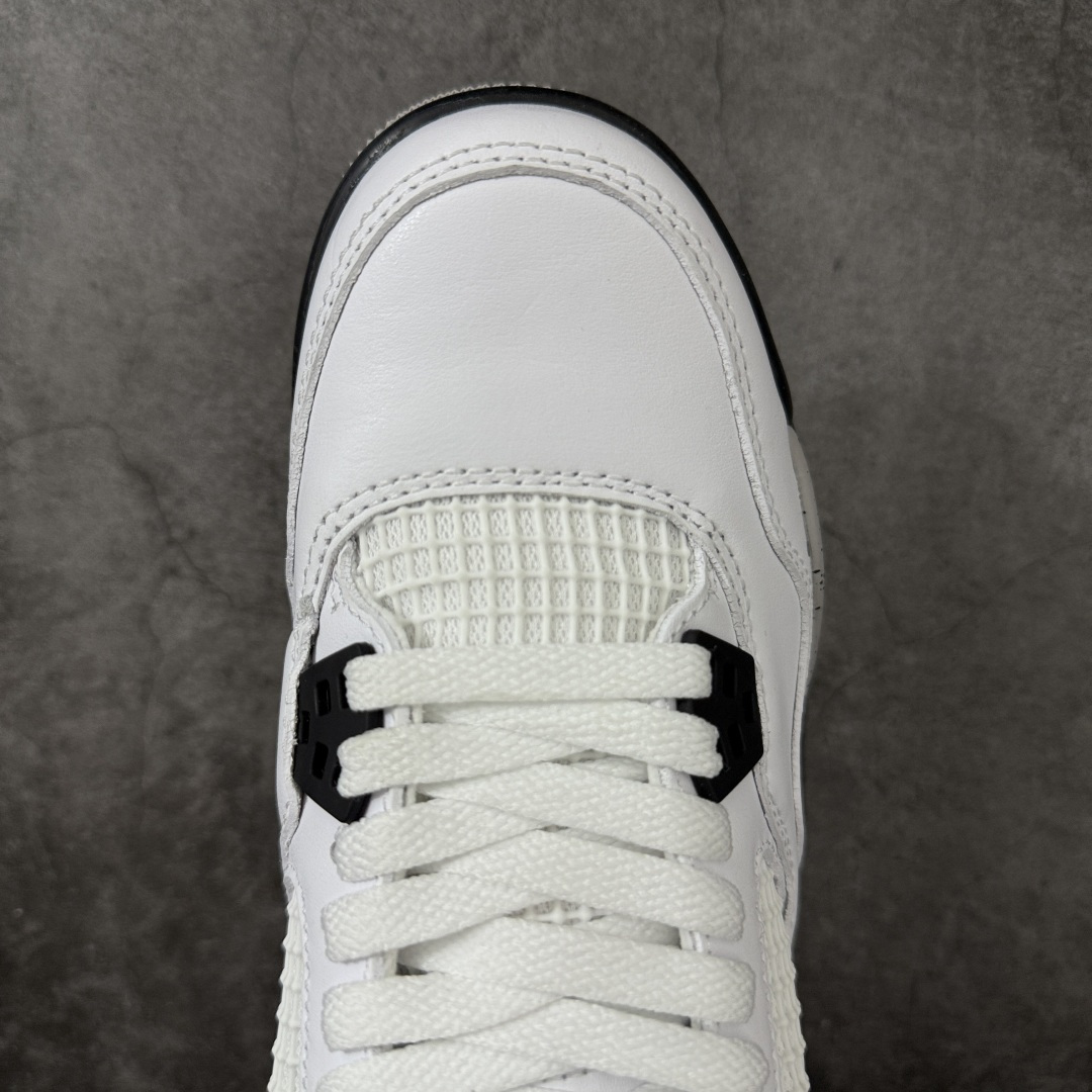 图片[5]-【H11纯原】Air Jordan 4 AJ4 乔4 \”White Cement \” 老款 白水泥 货号：840606-192 尺码：35.5 36 36.5 37.5 38 38.5 39 40 40.5 41 42 42.5 43 44 45 46 47.5 48.5 #纯原外贸平台特供订单 #全套原纸板楦头开发 #原厂特供材料配套加持 #确保原汁原味 完美呈现版型 #原档数据独家私模大底 #男女鞋同步官方开发至47.5 #原装进口轻量化鞋垫 #进口港宝加持 后跟自然饱满 还原公司包裹性 #鞋面采用原装数据贴合技术 #全方位贴合包裹脚型 #鞋跟部鞋底牵引设计 #提供强大的抓地性能 #更适应不同实战场地路面-选品中心