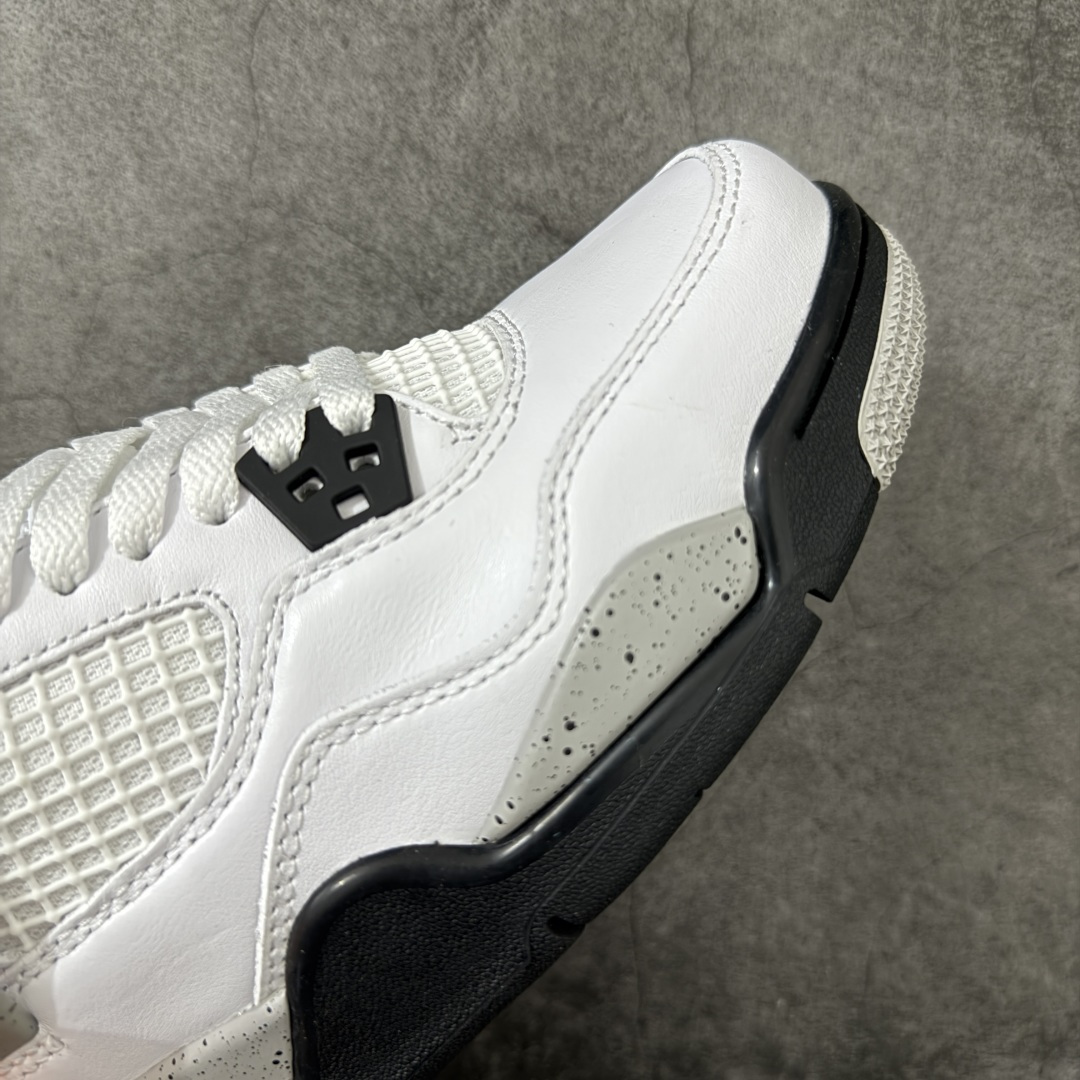 图片[6]-【H11纯原】Air Jordan 4 AJ4 乔4 \”White Cement \” 老款 白水泥 货号：840606-192 尺码：35.5 36 36.5 37.5 38 38.5 39 40 40.5 41 42 42.5 43 44 45 46 47.5 48.5 #纯原外贸平台特供订单 #全套原纸板楦头开发 #原厂特供材料配套加持 #确保原汁原味 完美呈现版型 #原档数据独家私模大底 #男女鞋同步官方开发至47.5 #原装进口轻量化鞋垫 #进口港宝加持 后跟自然饱满 还原公司包裹性 #鞋面采用原装数据贴合技术 #全方位贴合包裹脚型 #鞋跟部鞋底牵引设计 #提供强大的抓地性能 #更适应不同实战场地路面-选品中心