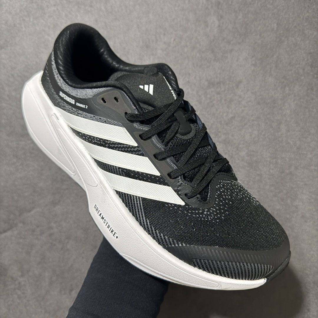 图片[3]-【公司级】Adidas Supernova 2 阿迪透气缓震跑步鞋 公司级版本 三叶草 清风系列 复古网面透气跑步鞋 网面透气鞋面 穿孔气垫 舒适减震跑步鞋 货号： D68981  尺码：40 40.5 41 42 42.5 43 44 44.5 45-选品中心