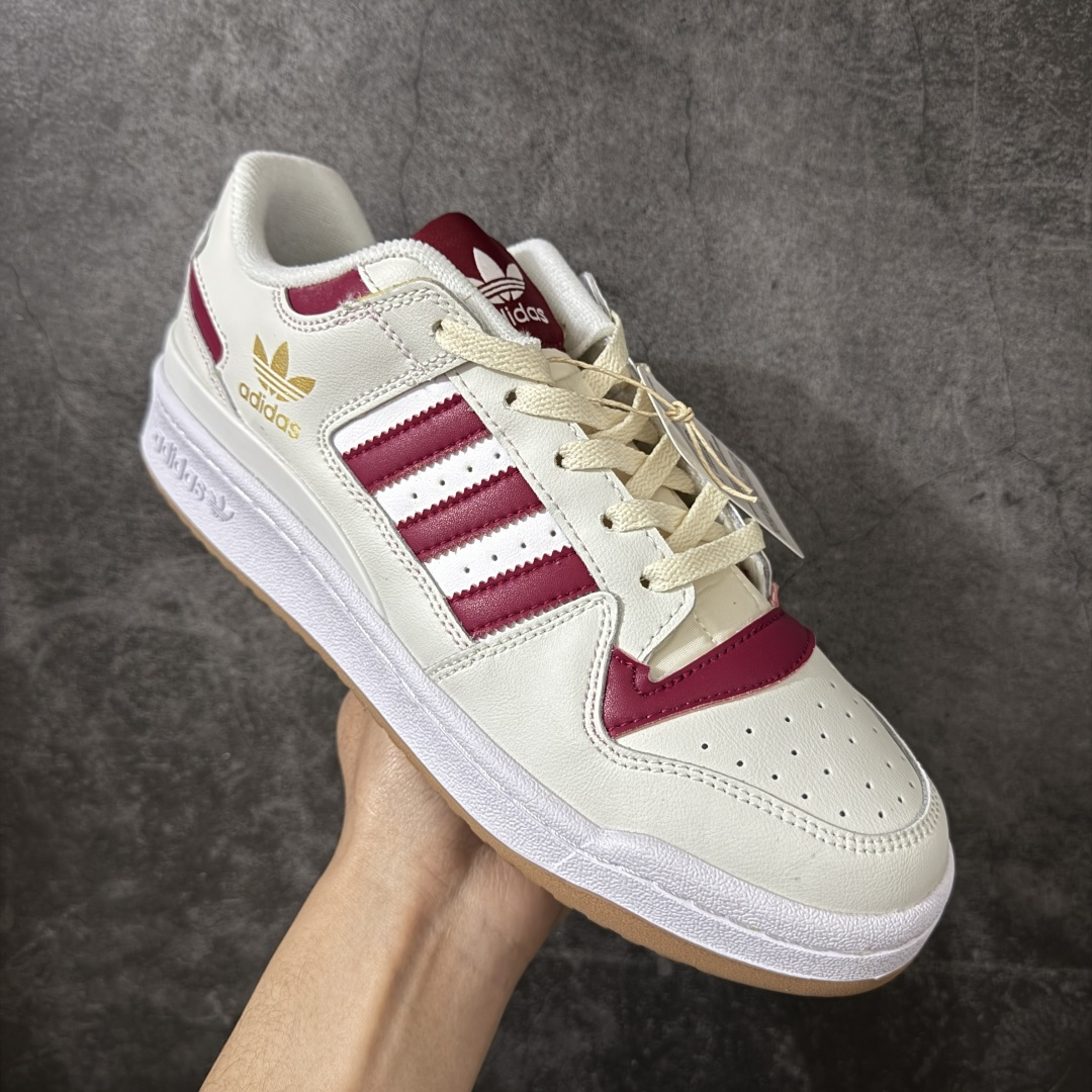 图片[3]-【纯原C版】AD Forum 84 Low OG 低帮百搭潮流休闲运动板鞋 HQ1487 全套原纸板楦头开发 市场最新版 头层皮料加持 以复古篮球鞋的外形为基础 采用皮革拼接 简约百搭 更加贴合舒适 中底内侧网格造型起到点睛之笔 外底橡胶 更显复古 尺码：36 36.5 37.5 38 38.5 39 40 40.5 41 42 42.5 43 44 44.5 45-选品中心