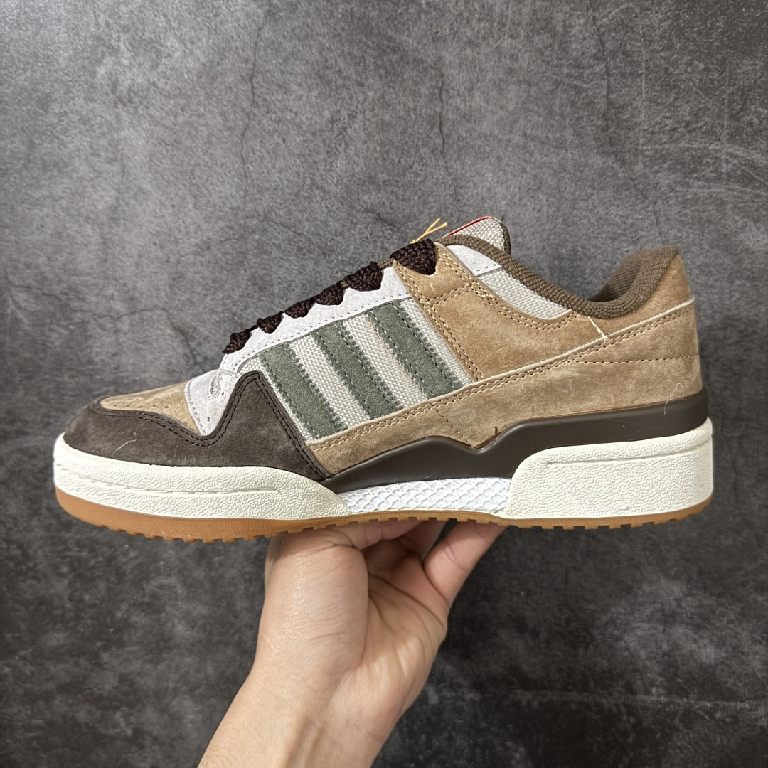 图片[2]-【纯原C版】AD Forum 84 Low OG 低帮百搭潮流休闲运动板鞋 GW4334 全套原纸板楦头开发 市场最新版 头层皮料加持 以复古篮球鞋的外形为基础 采用皮革拼接 简约百搭 更加贴合舒适 中底内侧网格造型起到点睛之笔 外底橡胶 更显复古 尺码：36 36.5 37.5 38 38.5 39 40 40.5 41 42 42.5 43 44 44.5 45-选品中心