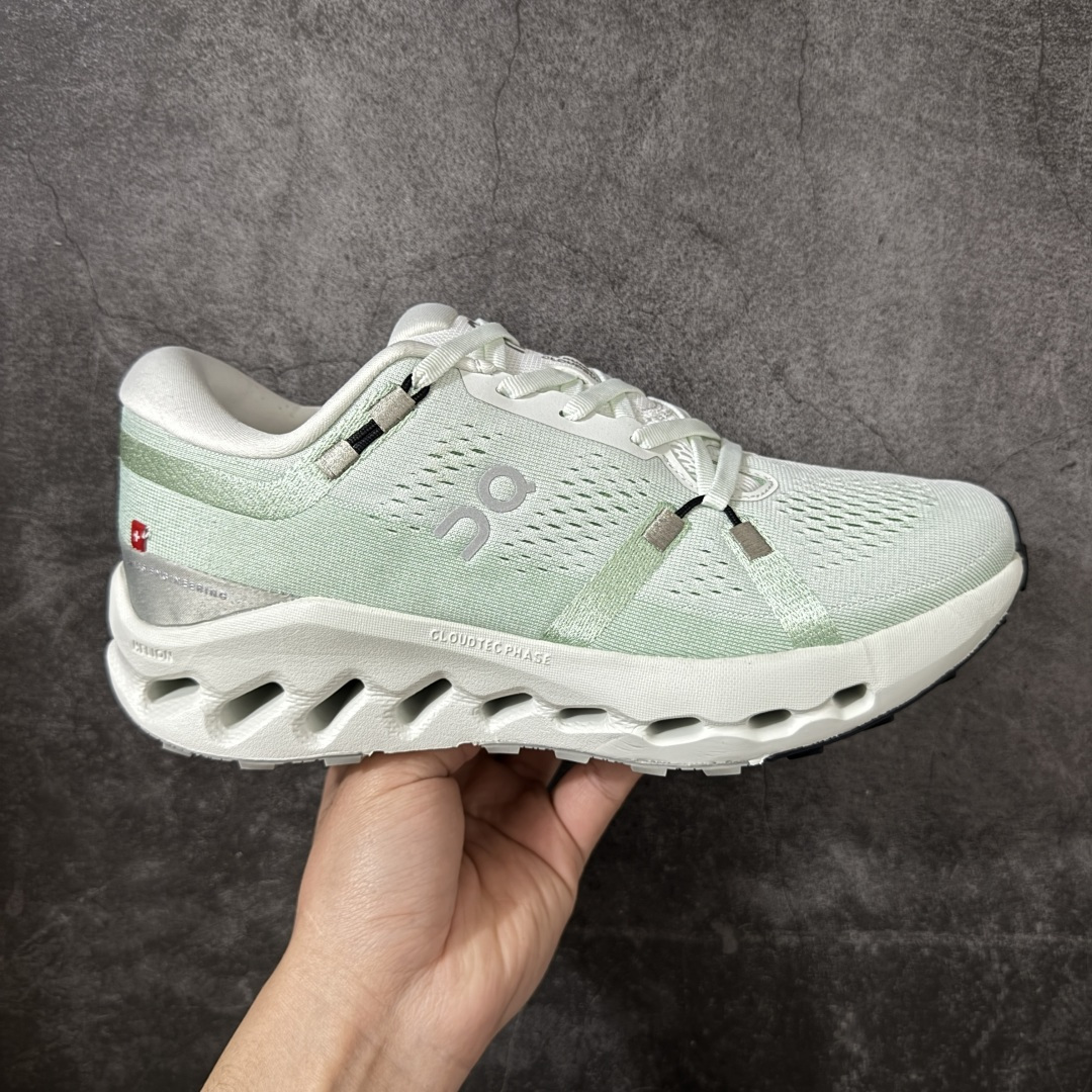【PZ版本】On昂跑 Cloudsurfer 2 舒适柔软 休闲跑步鞋 此运动品牌 开创于2010年 缓震着陆、强效回弹、轻柔质感的设计构思始终是ON研制关键 与此同时基于“为全球提供革新性的跑步感受”信念 陆续推出了多款跑鞋及其以专业运动人体跑步工程学为设计关键的功能性跑步服饰设备 让跑者不费力气地畅快畅跑 尺码：36 36.5 37.5 38 38.5 39 40 40.5 41 42 42.5 43 44 44.5 45-选品中心