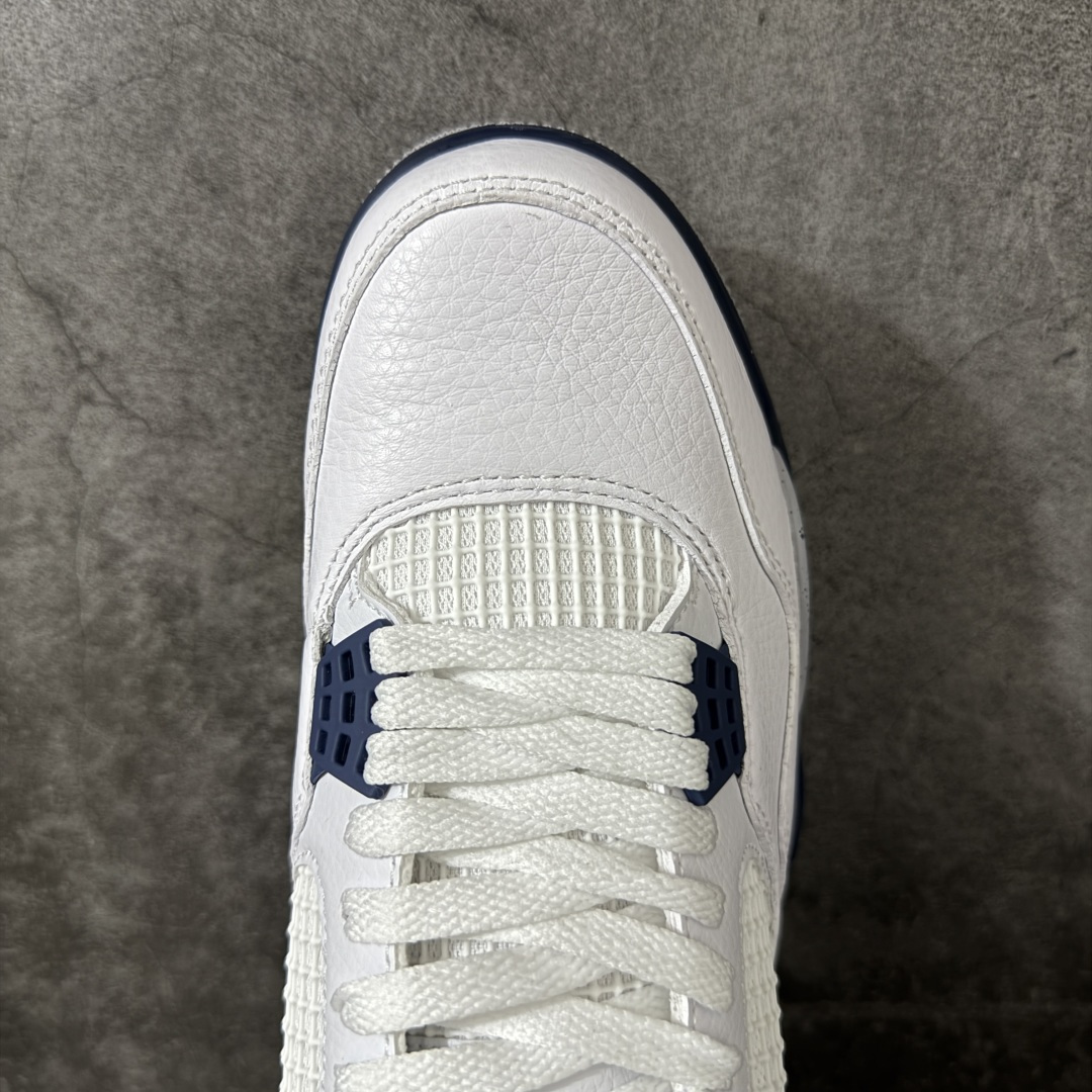 图片[5]-【H11纯原】Air Jordan AJ4 Retro 午夜蓝 DH6927-140 尺码：35.5 36 36.5 37.5 38 38.5 39 40 40.5 41 42 42.5 43 44 45 46 47.5 48.5 #纯原外贸平台特供订单 #全套原纸板楦头开发 #原厂特供材料配套加持 #确保原汁原味 完美呈现版型 #原档数据独家私模大底 #男女鞋同步官方开发至47.5 #原装进口轻量化鞋垫 #进口港宝加持 后跟自然饱满 还原公司包裹性 #鞋面采用原装数据贴合技术 #全方位贴合包裹脚型 #鞋跟部鞋底牵引设计 #提供强大的抓地性能 #更适应不同实战场地路面-选品中心