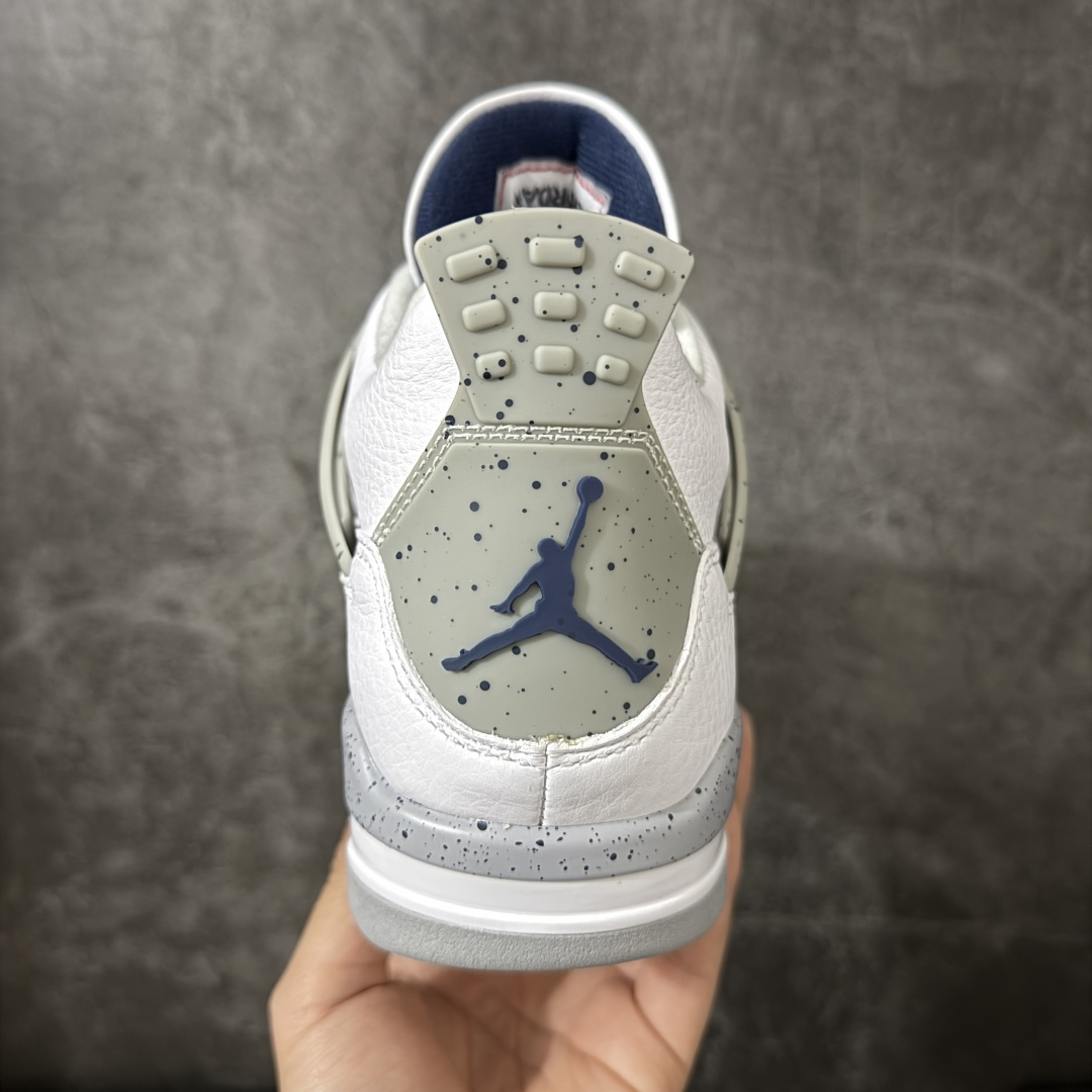 图片[4]-【H11纯原】Air Jordan AJ4 Retro 午夜蓝 DH6927-140 尺码：35.5 36 36.5 37.5 38 38.5 39 40 40.5 41 42 42.5 43 44 45 46 47.5 48.5 #纯原外贸平台特供订单 #全套原纸板楦头开发 #原厂特供材料配套加持 #确保原汁原味 完美呈现版型 #原档数据独家私模大底 #男女鞋同步官方开发至47.5 #原装进口轻量化鞋垫 #进口港宝加持 后跟自然饱满 还原公司包裹性 #鞋面采用原装数据贴合技术 #全方位贴合包裹脚型 #鞋跟部鞋底牵引设计 #提供强大的抓地性能 #更适应不同实战场地路面-选品中心