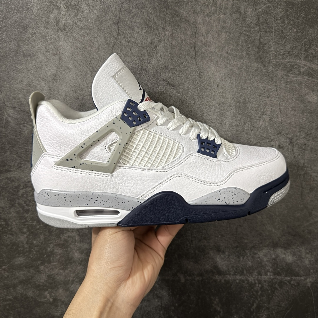 【H11纯原】Air Jordan AJ4 Retro 午夜蓝 DH6927-140 尺码：35.5 36 36.5 37.5 38 38.5 39 40 40.5 41 42 42.5 43 44 45 46 47.5 48.5 #纯原外贸平台特供订单 #全套原纸板楦头开发 #原厂特供材料配套加持 #确保原汁原味 完美呈现版型 #原档数据独家私模大底 #男女鞋同步官方开发至47.5 #原装进口轻量化鞋垫 #进口港宝加持 后跟自然饱满 还原公司包裹性 #鞋面采用原装数据贴合技术 #全方位贴合包裹脚型 #鞋跟部鞋底牵引设计 #提供强大的抓地性能 #更适应不同实战场地路面-选品中心