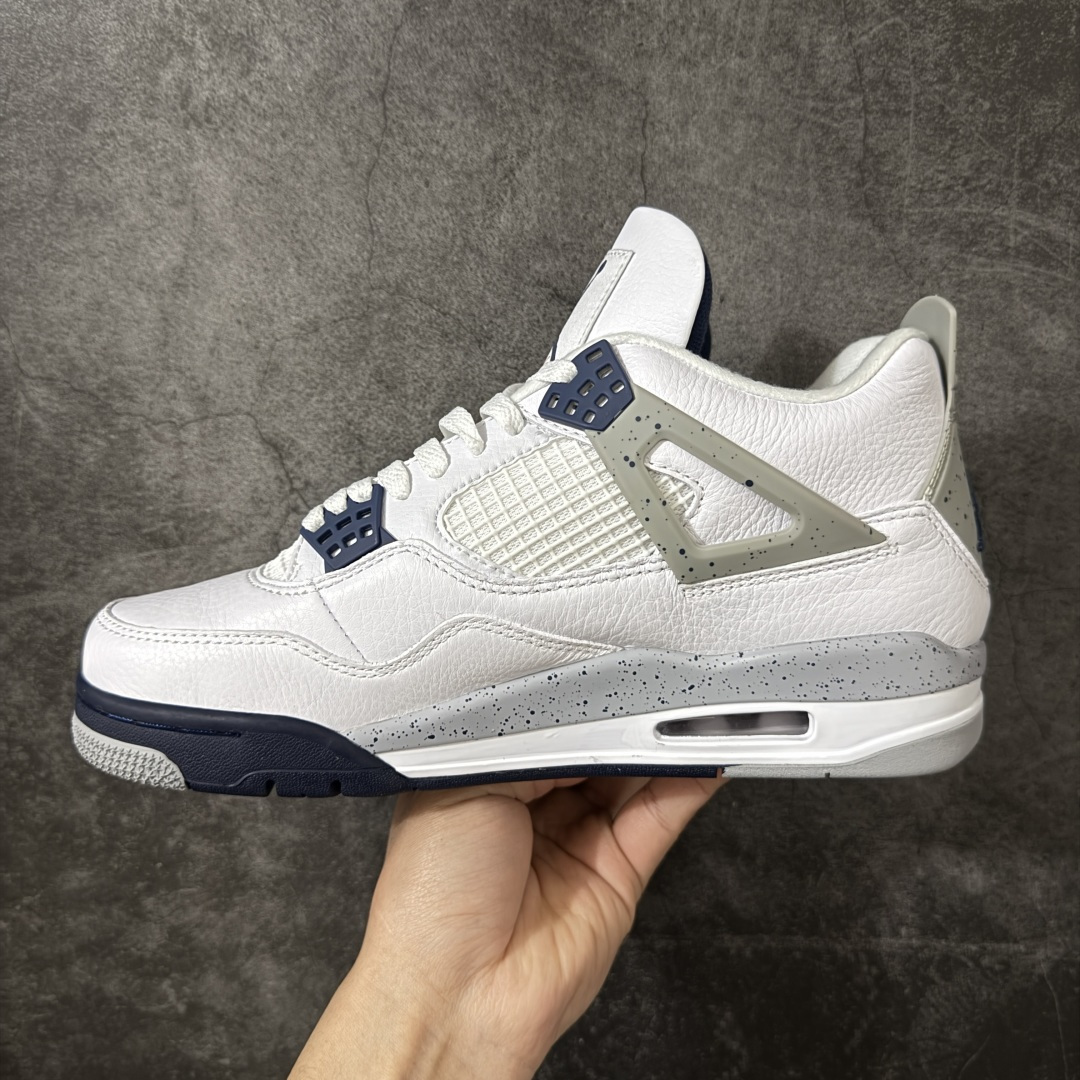 图片[2]-【H11纯原】Air Jordan AJ4 Retro 午夜蓝 DH6927-140 尺码：35.5 36 36.5 37.5 38 38.5 39 40 40.5 41 42 42.5 43 44 45 46 47.5 48.5 #纯原外贸平台特供订单 #全套原纸板楦头开发 #原厂特供材料配套加持 #确保原汁原味 完美呈现版型 #原档数据独家私模大底 #男女鞋同步官方开发至47.5 #原装进口轻量化鞋垫 #进口港宝加持 后跟自然饱满 还原公司包裹性 #鞋面采用原装数据贴合技术 #全方位贴合包裹脚型 #鞋跟部鞋底牵引设计 #提供强大的抓地性能 #更适应不同实战场地路面-选品中心