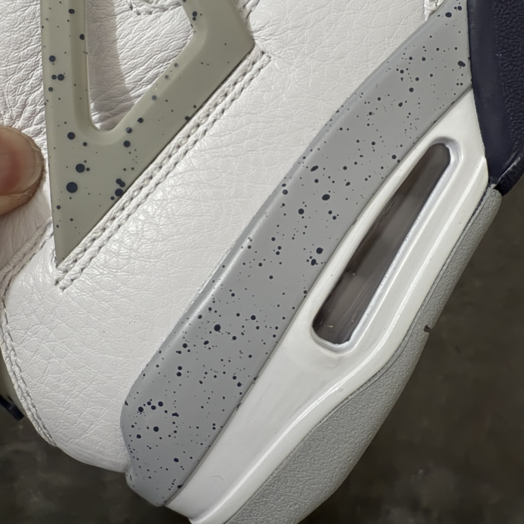 图片[3]-【H11纯原】Air Jordan AJ4 Retro 午夜蓝 DH6927-140 尺码：35.5 36 36.5 37.5 38 38.5 39 40 40.5 41 42 42.5 43 44 45 46 47.5 48.5 #纯原外贸平台特供订单 #全套原纸板楦头开发 #原厂特供材料配套加持 #确保原汁原味 完美呈现版型 #原档数据独家私模大底 #男女鞋同步官方开发至47.5 #原装进口轻量化鞋垫 #进口港宝加持 后跟自然饱满 还原公司包裹性 #鞋面采用原装数据贴合技术 #全方位贴合包裹脚型 #鞋跟部鞋底牵引设计 #提供强大的抓地性能 #更适应不同实战场地路面-选品中心