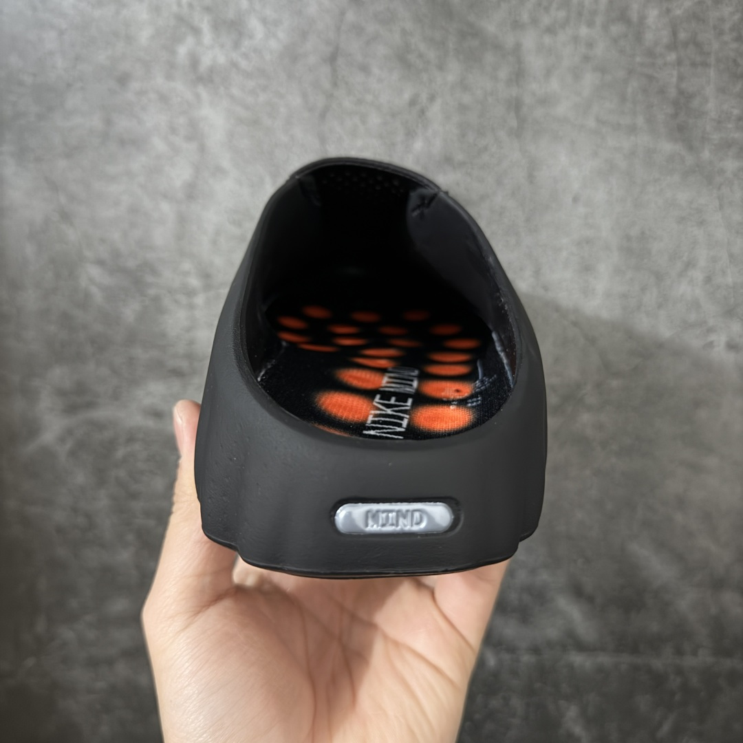 图片[4]-【PK纯原】NK Mind 001 Sail 黑科技足底按摩舒适贴合训练鞋 黑色 HQ4307-001 顶级版本 正确细节 1：1标配组合底 MD软底 渐变雾面大底 超高清洁度 按摩功能效果同步原版 区别市场通货 Mind 001 从神经科学中汲取灵感，打造出一款不仅外观独特，更能为穿着者带来别样感知体验的球鞋，此次新作将继续延续此核心方向。历时十年打磨的 Mind 系列，承载着 Nike 对未来鞋款的愿景呈现。系列中的每双鞋，外底均由 22 个独立泡沫结节构成，旨在模拟赤足般的体验。这些结节N通过与足底感官感受器的相互作用，从而促进人体的自然步态。 尺码：36-47.5=36 37.5 38.5 40 41 42.5 44 45 46 47.5 和官网一样偏小一码-选品中心