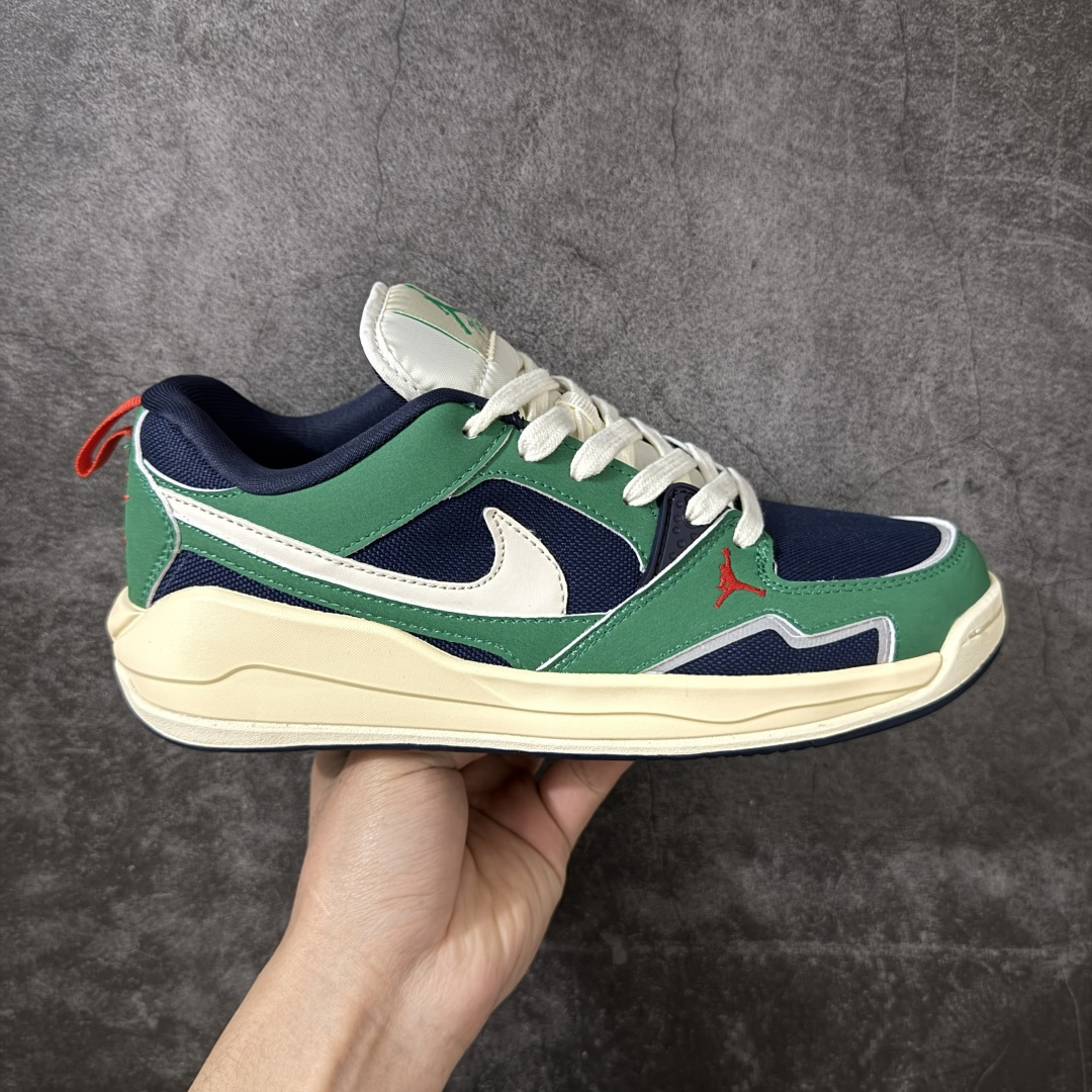 【N版纯原】Jordan CMFT Era 白绿 HJ6777-400 舒适简约低帮运动鞋 实拍首发 鞋面大面积的网眼透气性拉满 中底的大面积泡棉超级舒适 尺码：36 36.5 37 38.5 39 40 40.5 41 42 42.5 43 44 44.5 45-选品中心