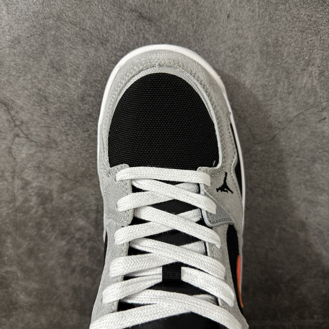 图片[5]-【N版纯原】Jordan CMFT Era 灰黑橙 HJ6777-006 舒适简约低帮运动鞋 实拍首发 鞋面大面积的网眼透气性拉满 中底的大面积泡棉超级舒适 尺码：36 36.5 37 38.5 39 40 40.5 41 42 42.5 43 44 44.5 45-选品中心