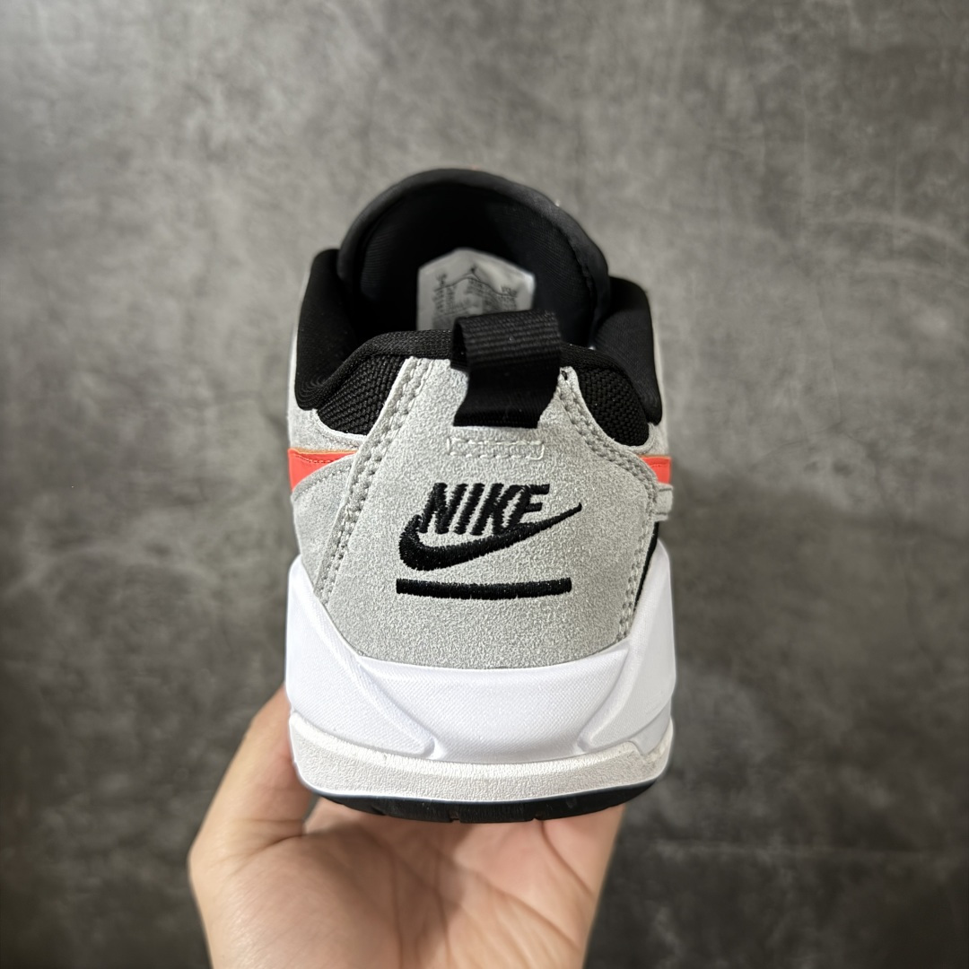 图片[4]-【N版纯原】Jordan CMFT Era 灰黑橙 HJ6777-006 舒适简约低帮运动鞋 实拍首发 鞋面大面积的网眼透气性拉满 中底的大面积泡棉超级舒适 尺码：36 36.5 37 38.5 39 40 40.5 41 42 42.5 43 44 44.5 45-选品中心