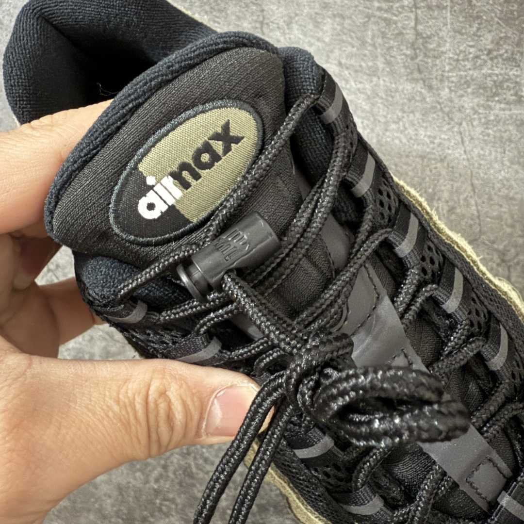 图片[6]-【GX纯原】UNDEFEATED x Nike Air Max 95 OG Big Bubble 黑绿 货号：IB4523-200 外贸顶级专供 区别先行版 全部配色原鞋原尺码开发生产 极致还原 全部原厂材料一比一打造 一眼ZP既视感 欢迎对比市场版本 尺码：40 40.5 41 42 42.5 43 44 44.5 45 46 46.5 47.5 48 48.5-选品中心