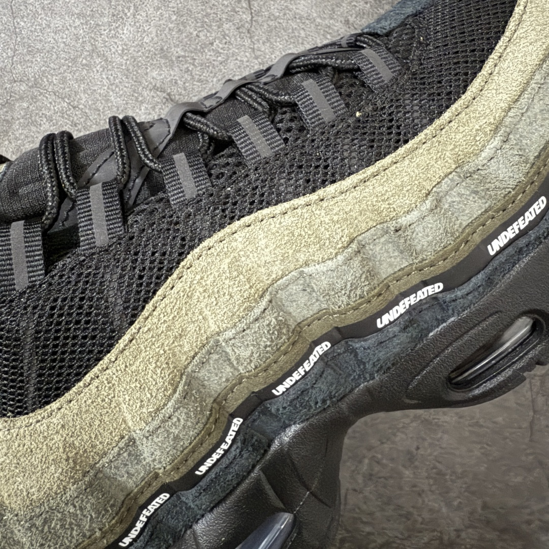图片[4]-【GX纯原】UNDEFEATED x Nike Air Max 95 OG Big Bubble 黑绿 货号：IB4523-200 外贸顶级专供 区别先行版 全部配色原鞋原尺码开发生产 极致还原 全部原厂材料一比一打造 一眼ZP既视感 欢迎对比市场版本 尺码：40 40.5 41 42 42.5 43 44 44.5 45 46 46.5 47.5 48 48.5-选品中心