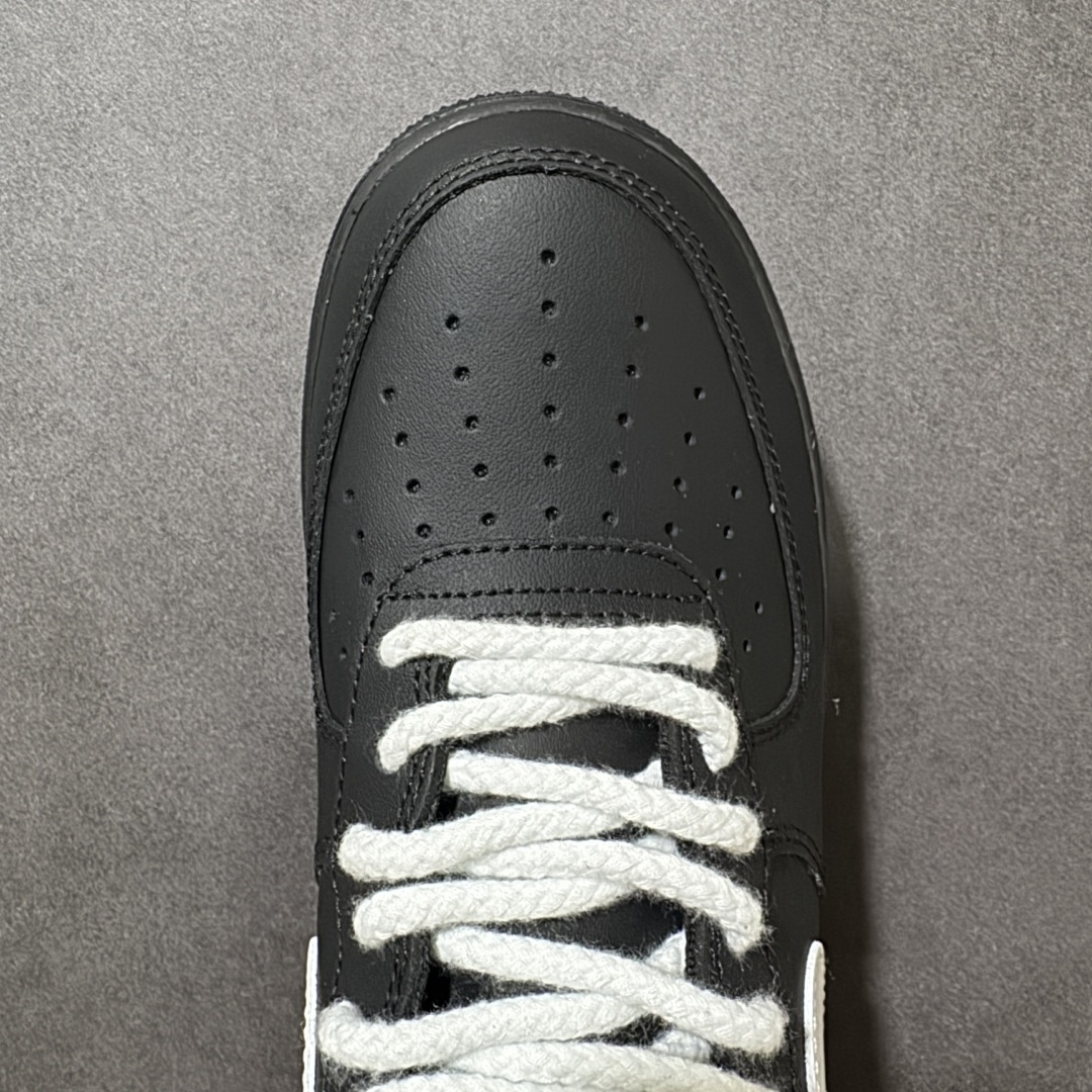 图片[8]-【定制版】二次元主题 Nike Air Force 1 Low’07 黑白勾 空军一号低帮休闲板鞋 定制皮料 原厂3D打印 定制鞋盒 原楦原纸板 纯正空军版型 内置全掌气垫 货号：ZH0316-100 尺码：36 36.5 37.5 38 38.5 39 40 40.5 41 42 42.5 43 44 44.5 45-选品中心