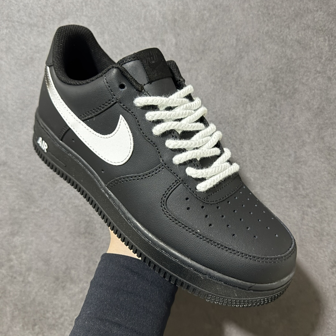 图片[3]-【定制版】二次元主题 Nike Air Force 1 Low’07 黑白勾 空军一号低帮休闲板鞋 定制皮料 原厂3D打印 定制鞋盒 原楦原纸板 纯正空军版型 内置全掌气垫 货号：ZH0316-100 尺码：36 36.5 37.5 38 38.5 39 40 40.5 41 42 42.5 43 44 44.5 45-选品中心