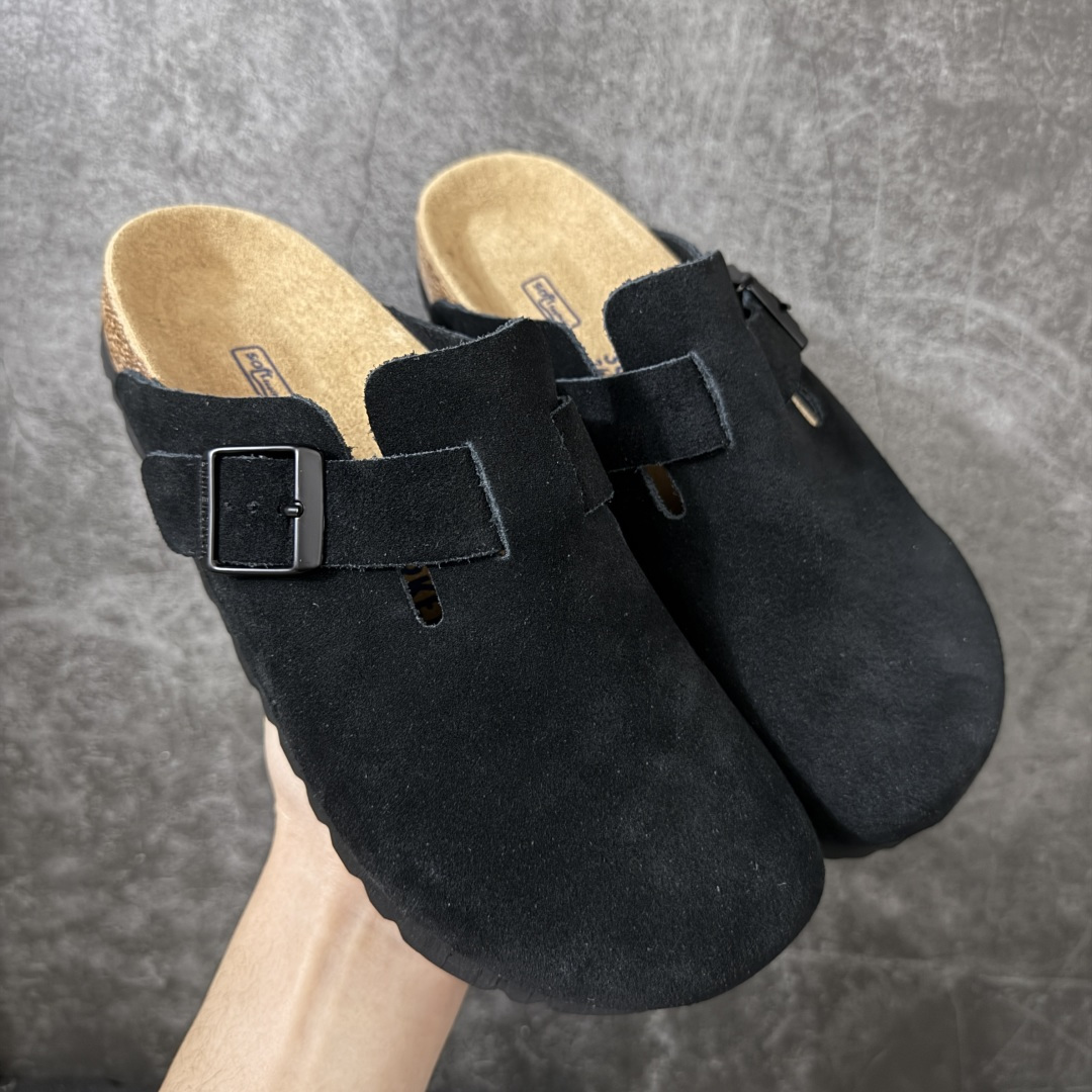 图片[7]-【纯原Y版】德国知名品牌博肯 Birkenstock 勃肯包拖系列 牛皮绒面革平底复古软木休闲鞋 配色货号：0560771 勃肯包头拖 市面顶级版本 真正软木塞大底 品质细节领先市场版本 原产品质 采用质地柔软牛皮绒面革 中底搭载缓震软木橡胶 尺码：35 36 37 38 39 40 41 42 43 44 45-选品中心