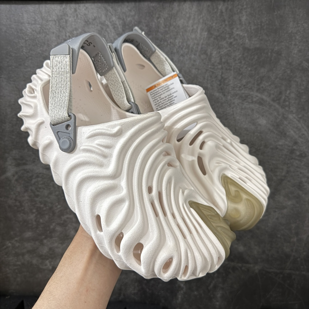 卡洛驰/Salehe Bembury X crocs Pollex clog 运动指纹凉鞋 size：M