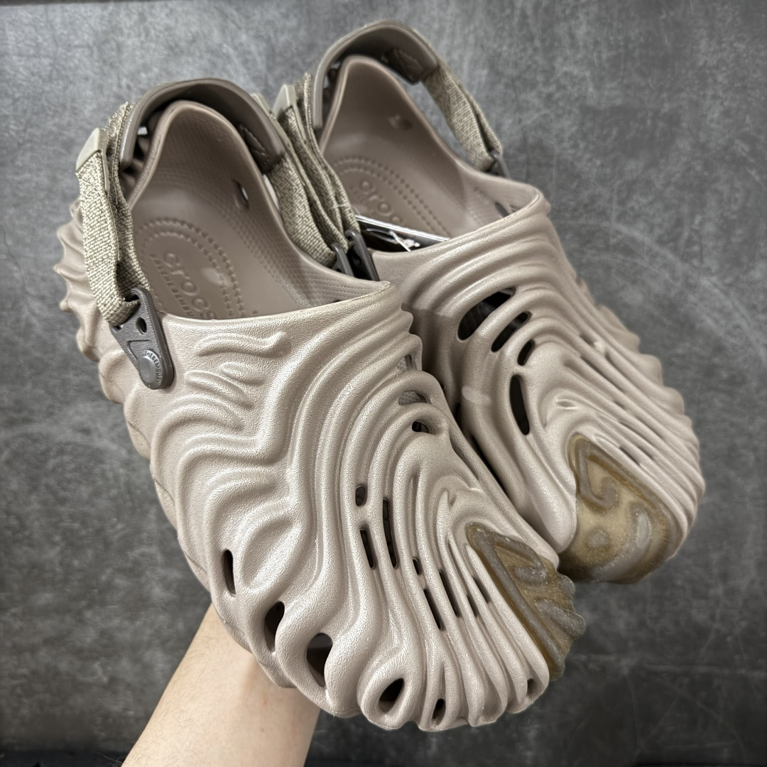 卡洛驰/Salehe Bembury X crocs Pollex clog 运动指纹凉鞋 size：M