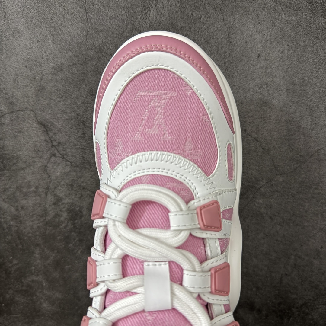 图片[5]-【YS纯原】广奢高端货Louis Vuitton 路易威登LV Archlight Sneakers系列 真皮拼色弓型拱桥底运动鞋 INS炸款 · 米兰走秀风 高奢质感 ✦ 高奢品牌走秀款 · 复古老爹＋舞蹈弓型轮廓 ✦ 升级原装5D礼盒＋全套原装配件 ✦ 支持NFC感应 · 直接跳转官网 ✦ 头层小牛皮革饰片 · 细节干净利落 ✦ 原厂网面＋真皮拼接 · 透气不闷脚 ✦ 独立开发 TPU回弹中底 · 轻量缓震 ✦ 组合 TPR耐磨大底 · 抓地稳、耐穿强 ✦ 超软皮内里＋柔软脚垫 · 上脚一秒舒适 尺码：35-39-选品中心
