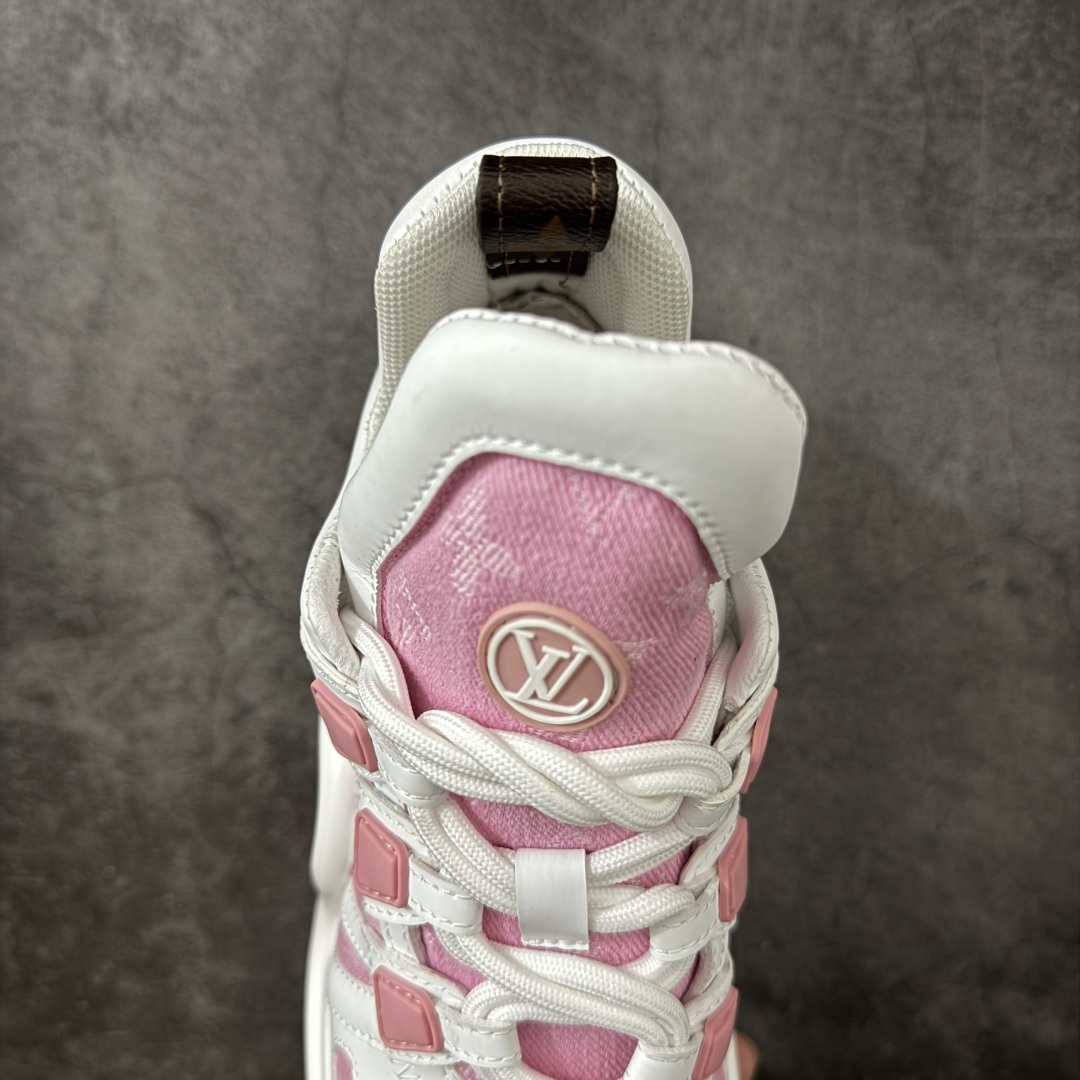 图片[8]-【YS纯原】广奢高端货Louis Vuitton 路易威登LV Archlight Sneakers系列 真皮拼色弓型拱桥底运动鞋 INS炸款 · 米兰走秀风 高奢质感 ✦ 高奢品牌走秀款 · 复古老爹＋舞蹈弓型轮廓 ✦ 升级原装5D礼盒＋全套原装配件 ✦ 支持NFC感应 · 直接跳转官网 ✦ 头层小牛皮革饰片 · 细节干净利落 ✦ 原厂网面＋真皮拼接 · 透气不闷脚 ✦ 独立开发 TPU回弹中底 · 轻量缓震 ✦ 组合 TPR耐磨大底 · 抓地稳、耐穿强 ✦ 超软皮内里＋柔软脚垫 · 上脚一秒舒适 尺码：35-39-选品中心