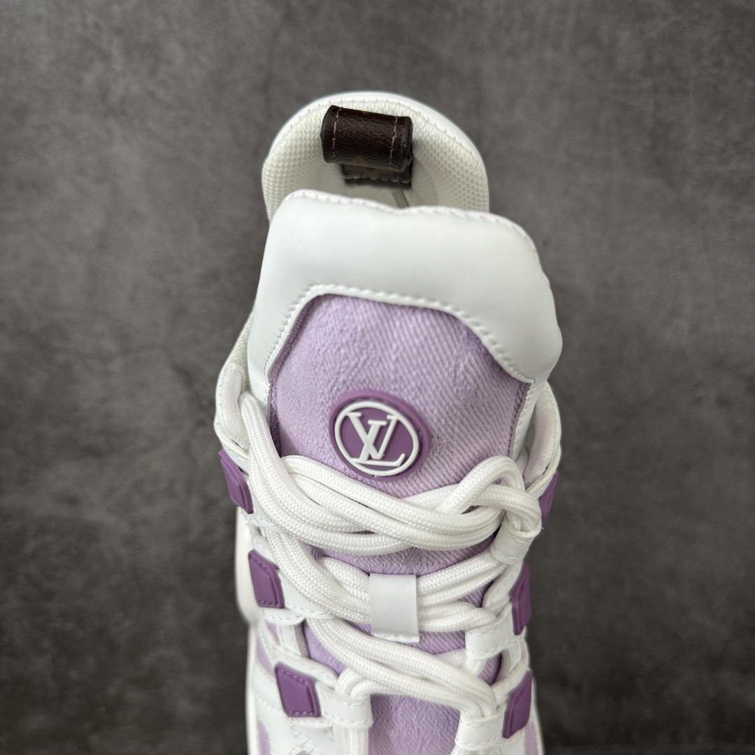 图片[8]-【YS纯原】广奢高端货Louis Vuitton 路易威登LV Archlight Sneakers系列 真皮拼色弓型拱桥底运动鞋 INS炸款 · 米兰走秀风 高奢质感 ✦ 高奢品牌走秀款 · 复古老爹＋舞蹈弓型轮廓 ✦ 升级原装5D礼盒＋全套原装配件 ✦ 支持NFC感应 · 直接跳转官网 ✦ 头层小牛皮革饰片 · 细节干净利落 ✦ 原厂网面＋真皮拼接 · 透气不闷脚 ✦ 独立开发 TPU回弹中底 · 轻量缓震 ✦ 组合 TPR耐磨大底 · 抓地稳、耐穿强 ✦ 超软皮内里＋柔软脚垫 · 上脚一秒舒适 尺码：35-39-选品中心