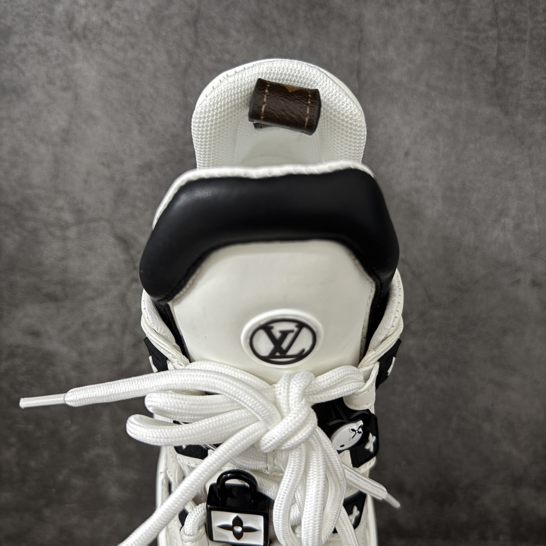 图片[8]-【YS纯原】广奢高端货Louis Vuitton 路易威登LV Archlight Sneakers系列 真皮拼色弓型拱桥底运动鞋 INS炸款 · 米兰走秀风 高奢质感 ✦ 高奢品牌走秀款 · 复古老爹＋舞蹈弓型轮廓 ✦ 升级原装5D礼盒＋全套原装配件 ✦ 支持NFC感应 · 直接跳转官网 ✦ 头层小牛皮革饰片 · 细节干净利落 ✦ 原厂网面＋真皮拼接 · 透气不闷脚 ✦ 独立开发 TPU回弹中底 · 轻量缓震 ✦ 组合 TPR耐磨大底 · 抓地稳、耐穿强 ✦ 超软皮内里＋柔软脚垫 · 上脚一秒舒适 尺码：35-39-选品中心