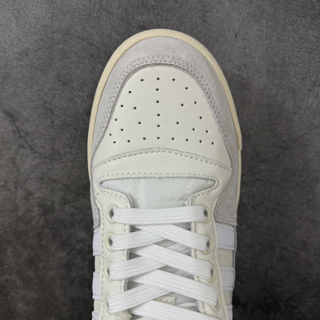 图片[5]-【纯原C版】AD Forum 84 Low OG 低帮百搭潮流休闲运动板鞋 FY7998 全套原纸板楦头开发 市场最新版 头层皮料加持 以复古篮球鞋的外形为基础 采用皮革拼接 简约百搭 更加贴合舒适 中底内侧网格造型起到点睛之笔 外底橡胶 更显复古 尺码：36 36.5 37.5 38 38.5 39 40 40.5 41 42 42.5 43 44 44.5 45-选品中心