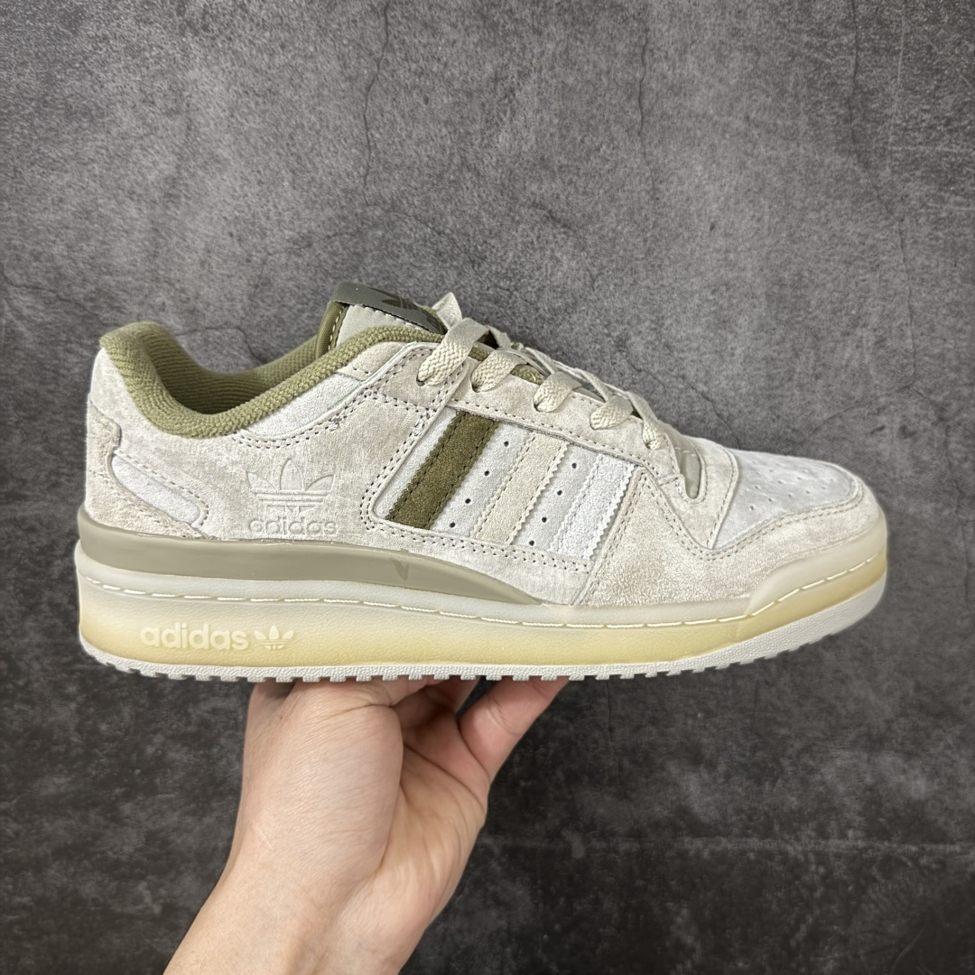 【纯原C版】AD Forum 84 Low OG 低帮百搭潮流休闲运动板鞋 JQ9144 全套原纸板楦头开发 市场最新版 头层皮料加持 以复古篮球鞋的外形为基础 采用皮革拼接 简约百搭 更加贴合舒适 中底内侧网格造型起到点睛之笔 外底橡胶 更显复古 尺码：36 36.5 37.5 38 38.5 39 40 40.5 41 42 42.5 43 44 44.5 45-选品中心