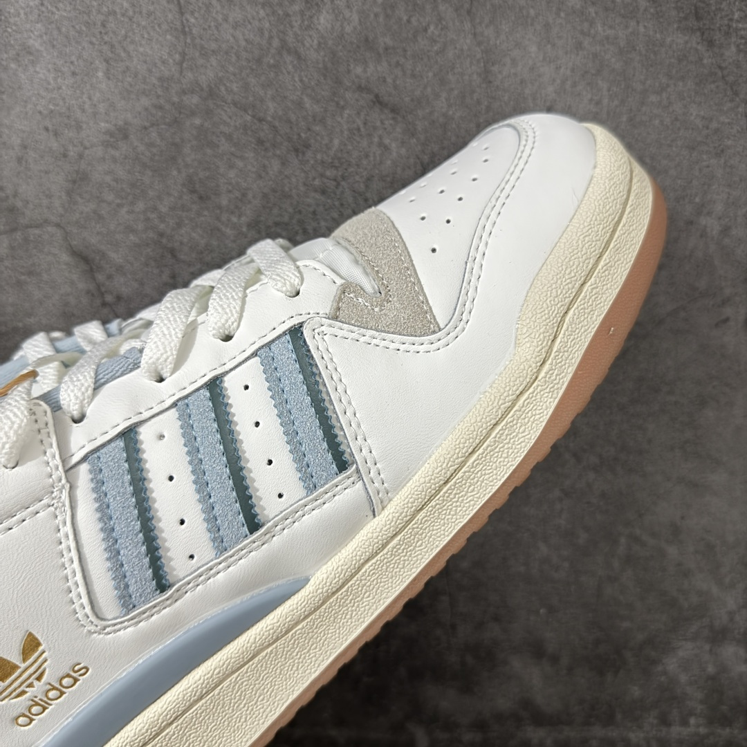 图片[6]-【纯原C版】AD Forum 84 Low OG 低帮百搭潮流休闲运动板鞋 IG3964 全套原纸板楦头开发 市场最新版 头层皮料加持 以复古篮球鞋的外形为基础 采用皮革拼接 简约百搭 更加贴合舒适 中底内侧网格造型起到点睛之笔 外底橡胶 更显复古 尺码：36 36.5 37.5 38 38.5 39 40 40.5 41 42 42.5 43 44 44.5 45-选品中心