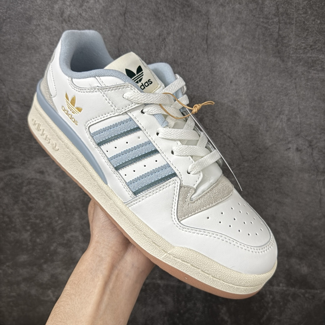 图片[3]-【纯原C版】AD Forum 84 Low OG 低帮百搭潮流休闲运动板鞋 IG3964 全套原纸板楦头开发 市场最新版 头层皮料加持 以复古篮球鞋的外形为基础 采用皮革拼接 简约百搭 更加贴合舒适 中底内侧网格造型起到点睛之笔 外底橡胶 更显复古 尺码：36 36.5 37.5 38 38.5 39 40 40.5 41 42 42.5 43 44 44.5 45-选品中心