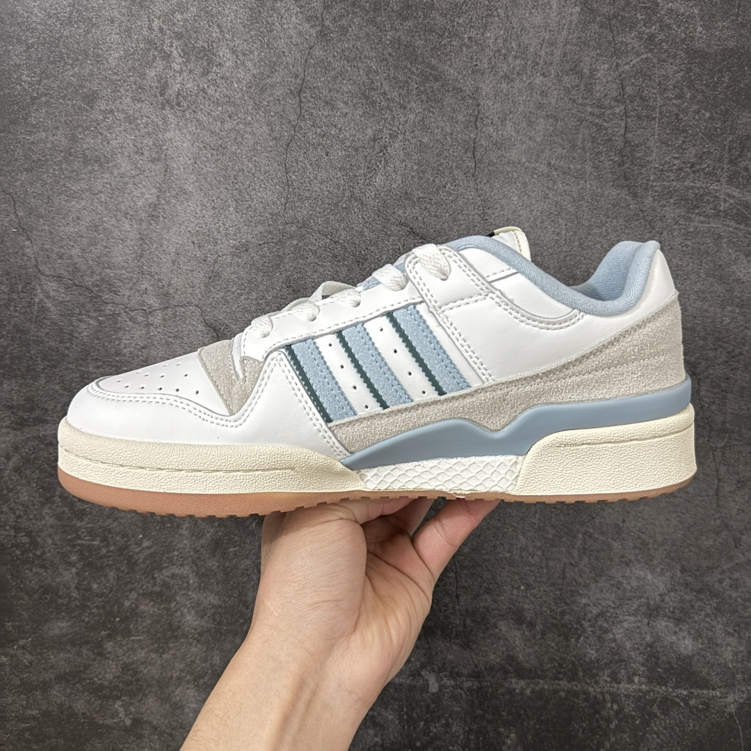 图片[2]-【纯原C版】AD Forum 84 Low OG 低帮百搭潮流休闲运动板鞋 IG3964 全套原纸板楦头开发 市场最新版 头层皮料加持 以复古篮球鞋的外形为基础 采用皮革拼接 简约百搭 更加贴合舒适 中底内侧网格造型起到点睛之笔 外底橡胶 更显复古 尺码：36 36.5 37.5 38 38.5 39 40 40.5 41 42 42.5 43 44 44.5 45-选品中心