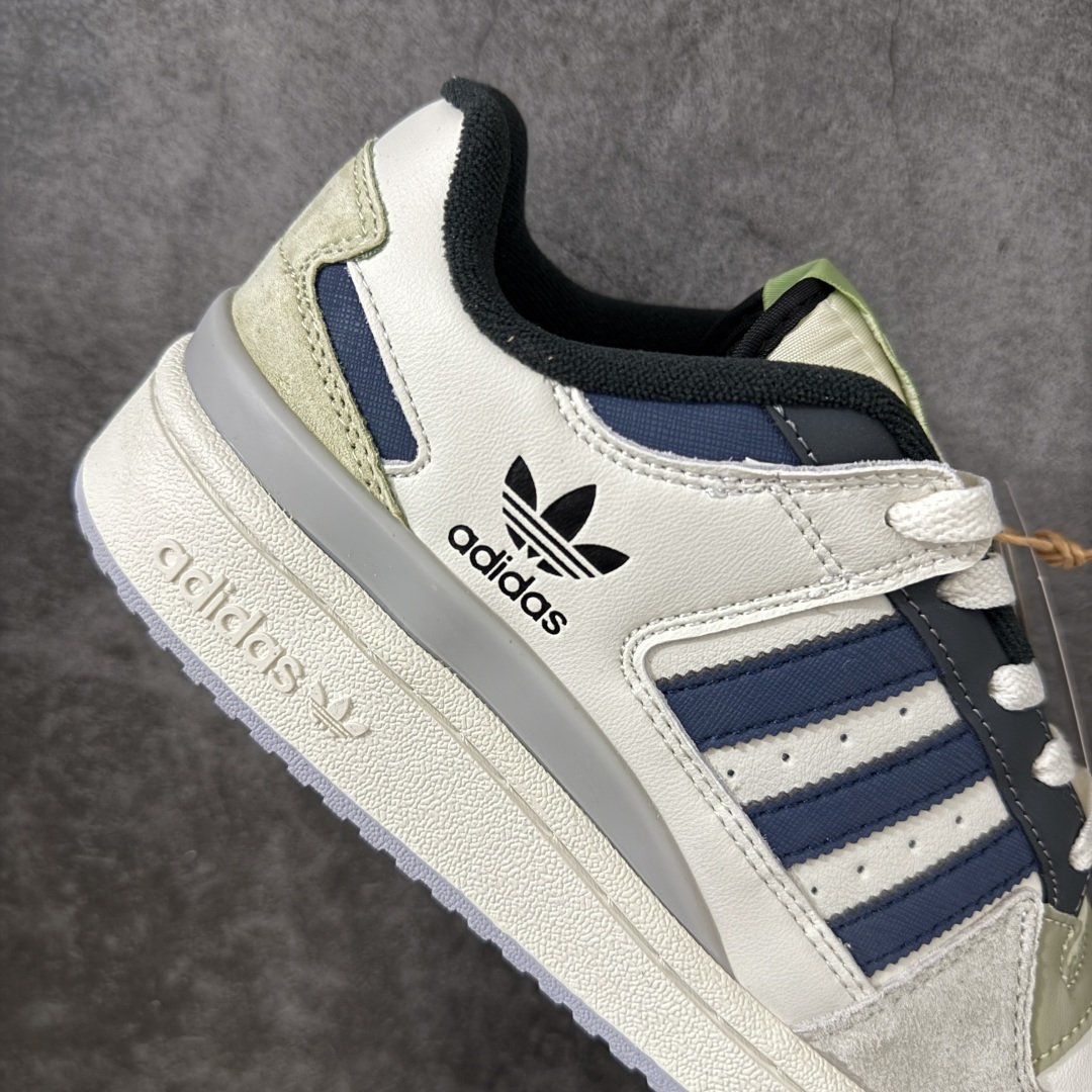 图片[7]-【纯原C版】AD Forum 84 Low OG 低帮百搭潮流休闲运动板鞋 ID6263 全套原纸板楦头开发 市场最新版 头层皮料加持 以复古篮球鞋的外形为基础 采用皮革拼接 简约百搭 更加贴合舒适 中底内侧网格造型起到点睛之笔 外底橡胶 更显复古 尺码：36 36.5 37.5 38 38.5 39 40 40.5 41 42 42.5 43 44 44.5 45-选品中心