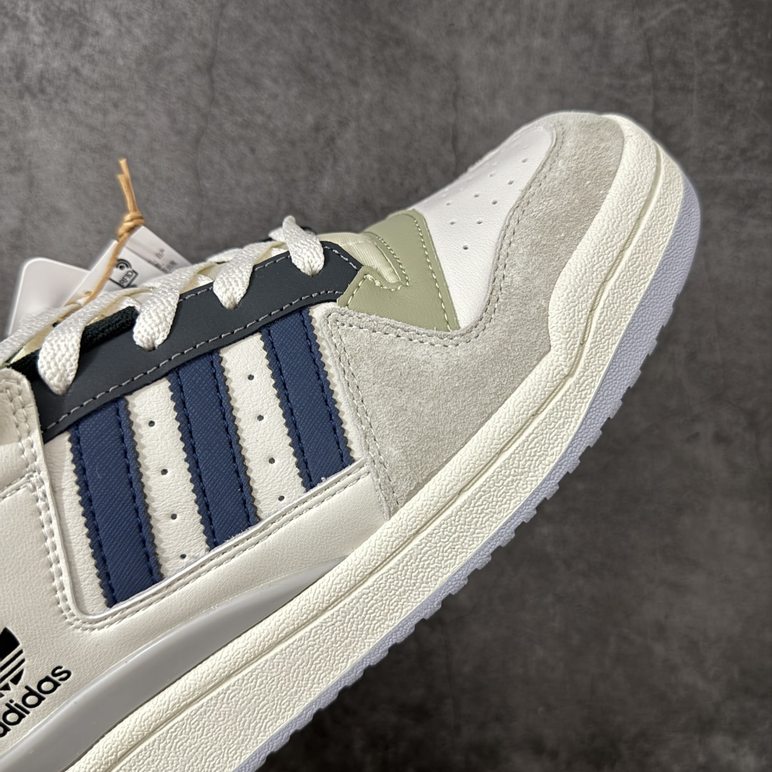 图片[6]-【纯原C版】AD Forum 84 Low OG 低帮百搭潮流休闲运动板鞋 ID6263 全套原纸板楦头开发 市场最新版 头层皮料加持 以复古篮球鞋的外形为基础 采用皮革拼接 简约百搭 更加贴合舒适 中底内侧网格造型起到点睛之笔 外底橡胶 更显复古 尺码：36 36.5 37.5 38 38.5 39 40 40.5 41 42 42.5 43 44 44.5 45-选品中心