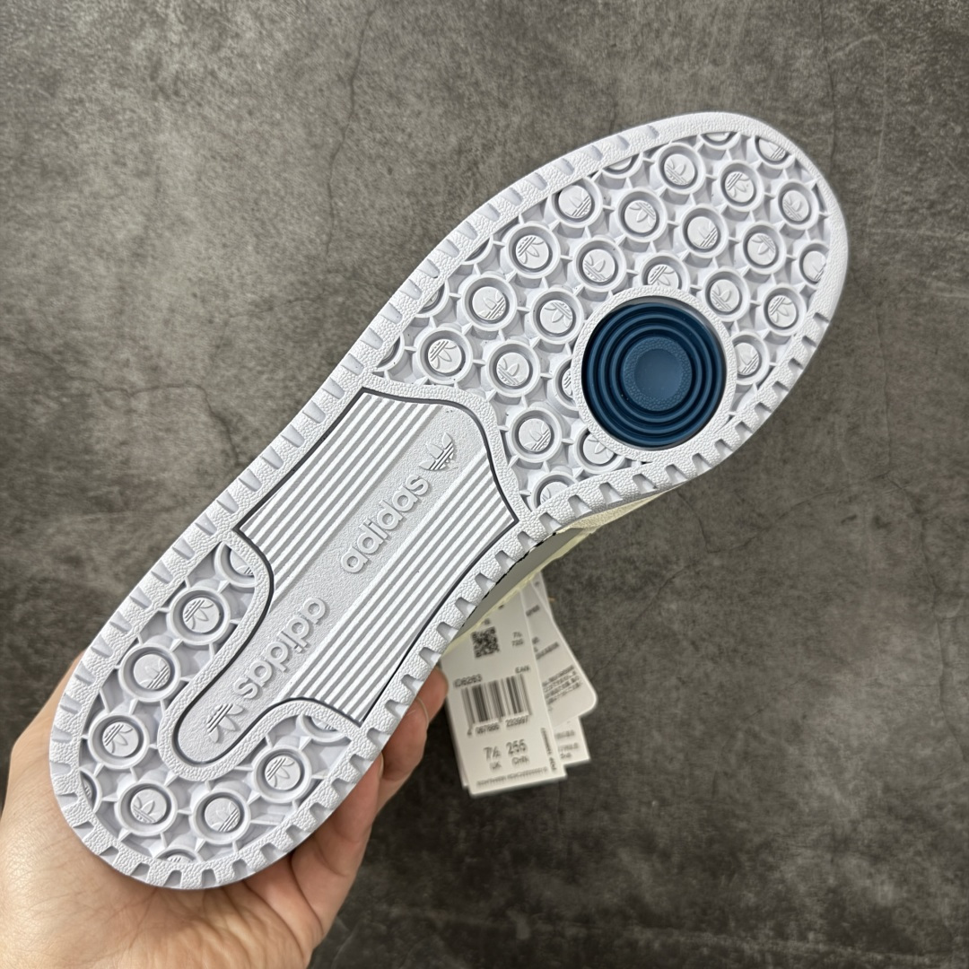 图片[9]-【纯原C版】AD Forum 84 Low OG 低帮百搭潮流休闲运动板鞋 ID6263 全套原纸板楦头开发 市场最新版 头层皮料加持 以复古篮球鞋的外形为基础 采用皮革拼接 简约百搭 更加贴合舒适 中底内侧网格造型起到点睛之笔 外底橡胶 更显复古 尺码：36 36.5 37.5 38 38.5 39 40 40.5 41 42 42.5 43 44 44.5 45-选品中心