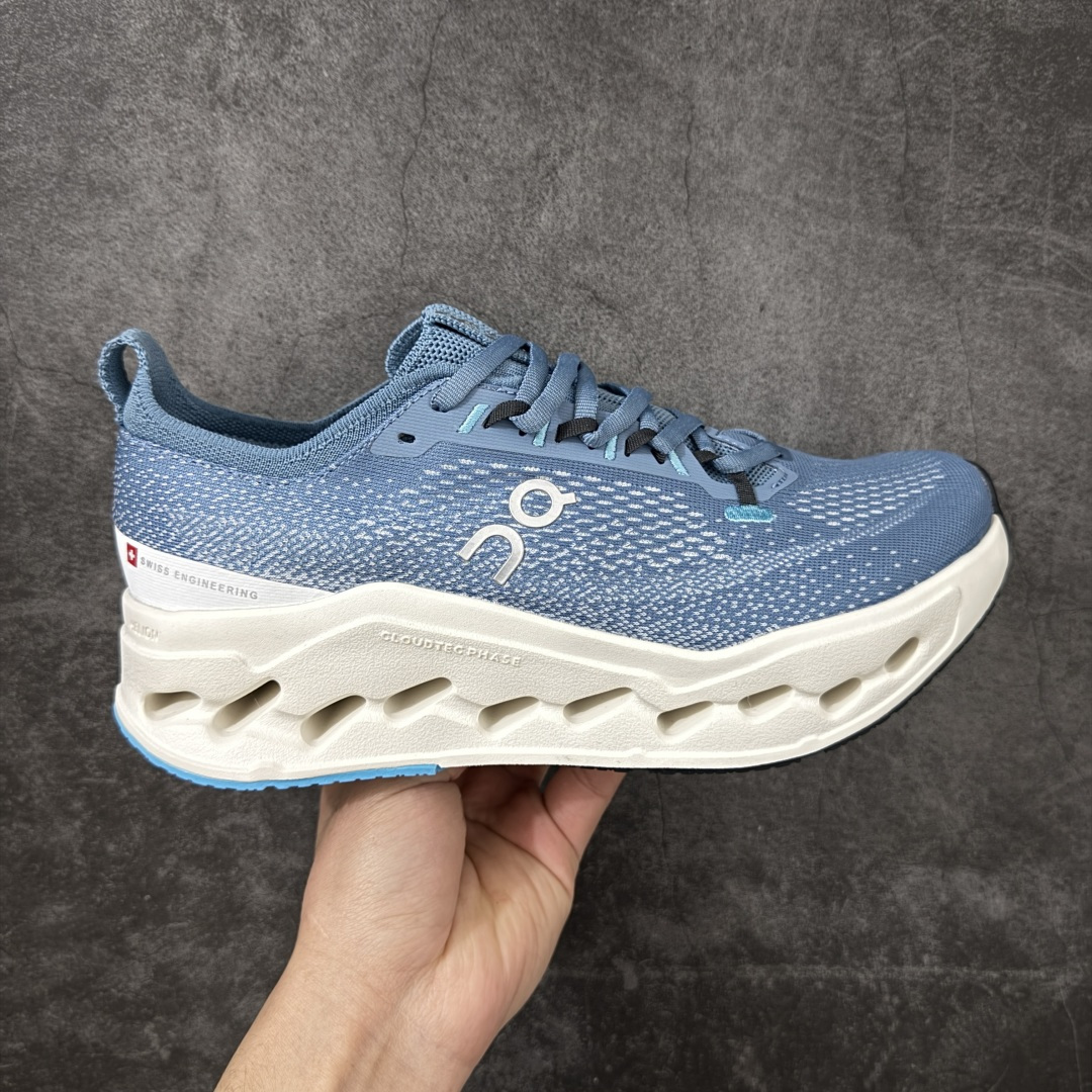 【PZ纯原】昂跑On Cloudsurfer Max CNY 纯原版本 特别推荐 做工版型材质非常到位 原数据开发纸版楦型 采用人体工程超薄透气网织布鞋面材质 搭镂空CloudTec®️科技泡棉缓震(4.5cm厘米)加厚中底 外置耐磨防滑橡胶底片 好看好穿 尺码：​36-46含半码出货 ​-选品中心