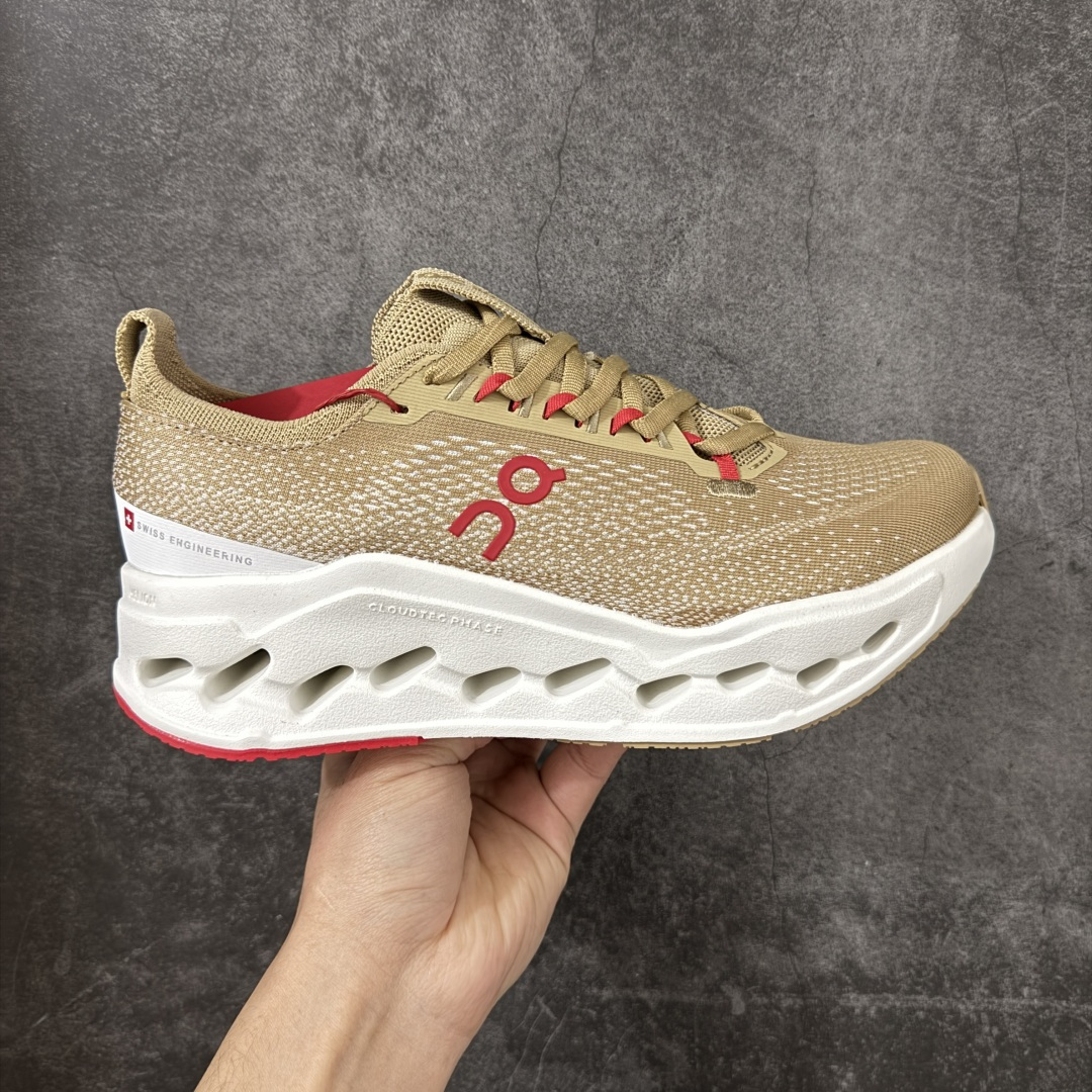 【PZ纯原】昂跑On Cloudsurfer Max CNY 马年限定 纯原版本 特别推荐 做工版型材质非常到位 原数据开发纸版楦型 采用人体工程超薄透气网织布鞋面材质 搭镂空CloudTec®️科技泡棉缓震(4.5cm厘米)加厚中底 外置耐磨防滑橡胶底片 好看好穿 尺码：​36-46含半码出货 ​-选品中心