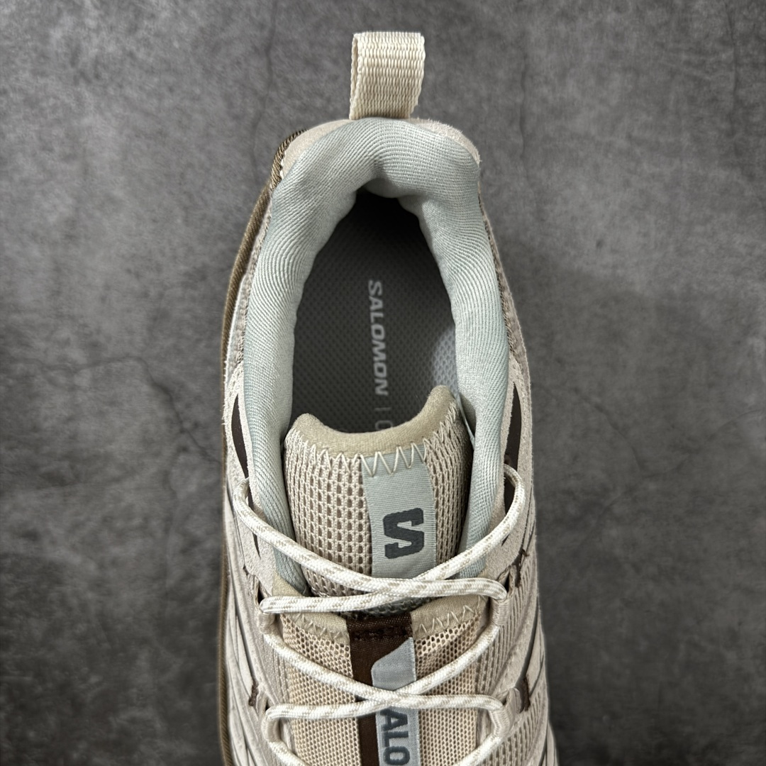 图片[8]-【纯原版】 Salomon XT-6 萨洛蒙复古潮流户外机能登山跑鞋 477947 纯原外贸平台特供订单 耗时半年巨作 全套原纸板楦头开发 原厂特供网布配套加持 确保原汁原味 完美呈现版型 原档数据独家私模五层组合大底 原装Ortholite轻量化鞋垫 中底布带钢印编号 原厂TPU锁扣 进口港宝加持 后跟自然饱满 还原公司包裹性 鞋面以“锯齿”状的包裹系统呈现 在基色底之下加入了各种色点缀 将公司的最新技术和时尚前卫的造型融入耐用的长跑款式中 鞋面由 TPU 薄膜制成 并焊接在高耐磨网眼上 使其既时尚又坚固 由 ACS底盘支撑 可增强稳定性和支撑力 以及由橡胶凸耳 Contragrip外底覆盖的 EVA 缓冲中底 旨在应对崎岖的地形 鞋舌上的彩色Salomon 标签、Quicklace 系统以及鞋头、鞋舌和鞋跟上的附加品牌使细节更加完美 让穿着者可以轻松驾驭户外与通勤下的任何运动生活场景 无缝鞋身户外随意纵横 颜值与脚感兼备 出街通勤 绝对非常吸睛 你值得拥有 尺码：36 36.5 37.5 38 38.5 39 40 40.5 41 42 42.5 43 44 44.5 45-选品中心