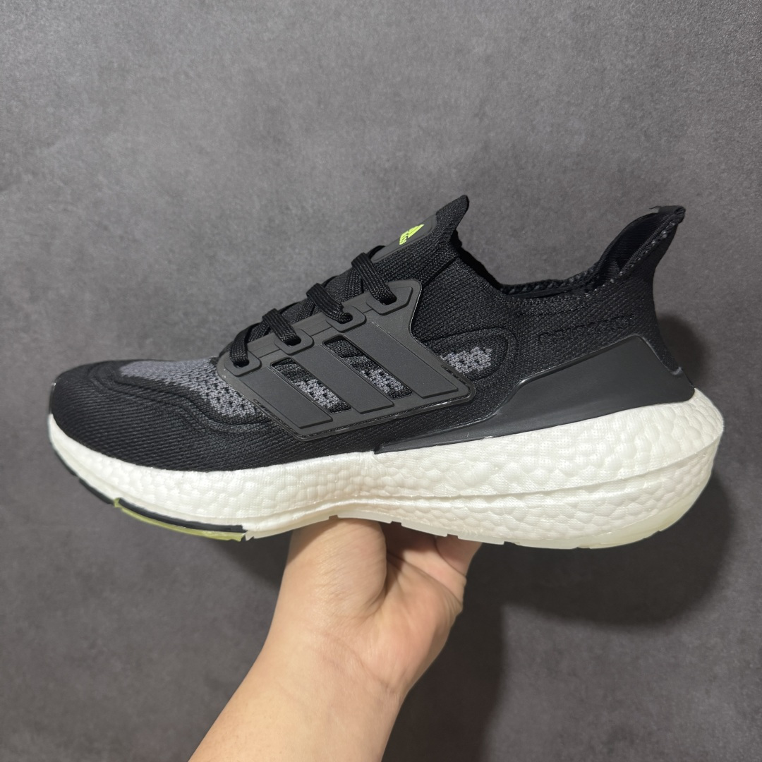 图片[2]-【公司级福利】Adidas UltraBoost 21 加厚爆米花袜套式针织鞋面休闲运动慢跑鞋 UB7.0 爆米花跑鞋 FY0374 大厂福利 完美品质 全掌真爆米花软弹大底 做工清洁度超高 针织网面透气有弹性 无论是休闲健身 还是日常穿搭都很到位 尺码：36 36.5 37 38 38.5 39 40 40.5 41 42 42.5 43 44 45-选品中心
