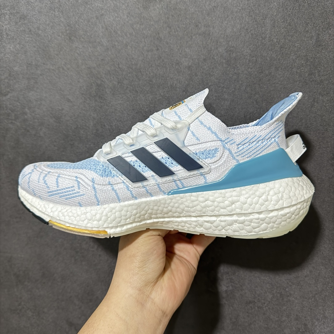 图片[2]-【公司级福利】Adidas UltraBoost 21 加厚爆米花袜套式针织鞋面休闲运动慢跑鞋 UB7.0 爆米花跑鞋 FZ7120 大厂福利 完美品质 全掌真爆米花软弹大底 做工清洁度超高 针织网面透气有弹性 无论是休闲健身 还是日常穿搭都很到位 尺码：36 36.5 37.5 38 38.5 39 40 40.5 41 42 42.5 43 44 45-选品中心